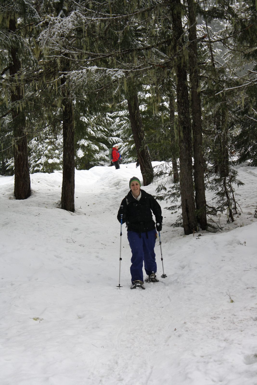 Catherine hiking.  I think Jeremiah's and my camera clocks are not well in sync with one...