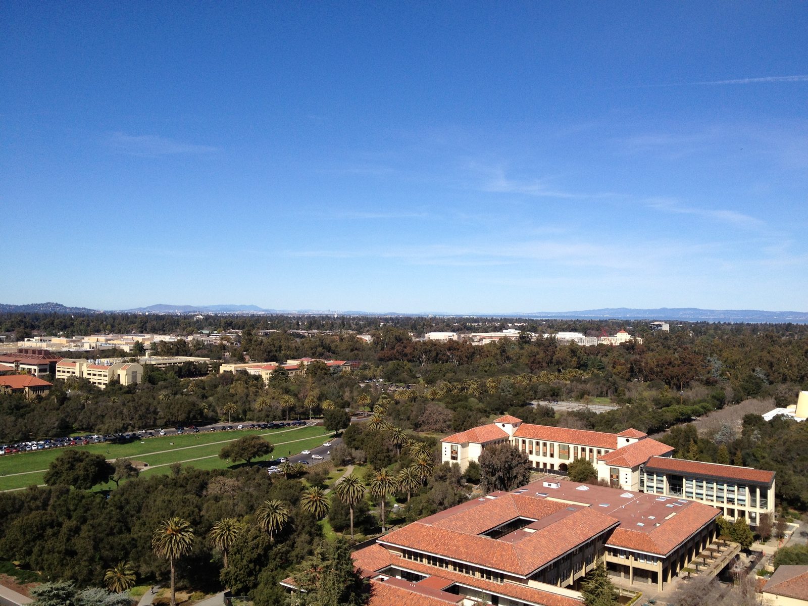As it was a gorgeous day, we took a tour to the top of the tower.  This was taken looking up...
