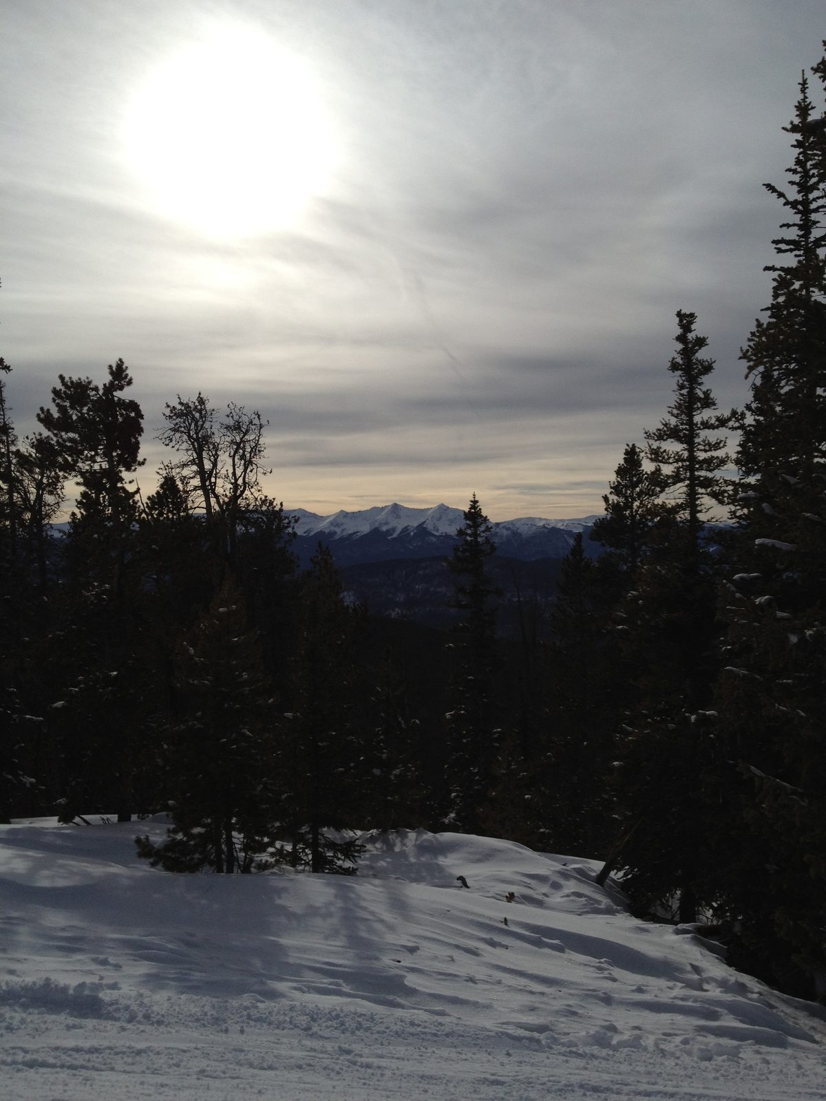 Sunset at Keystone.