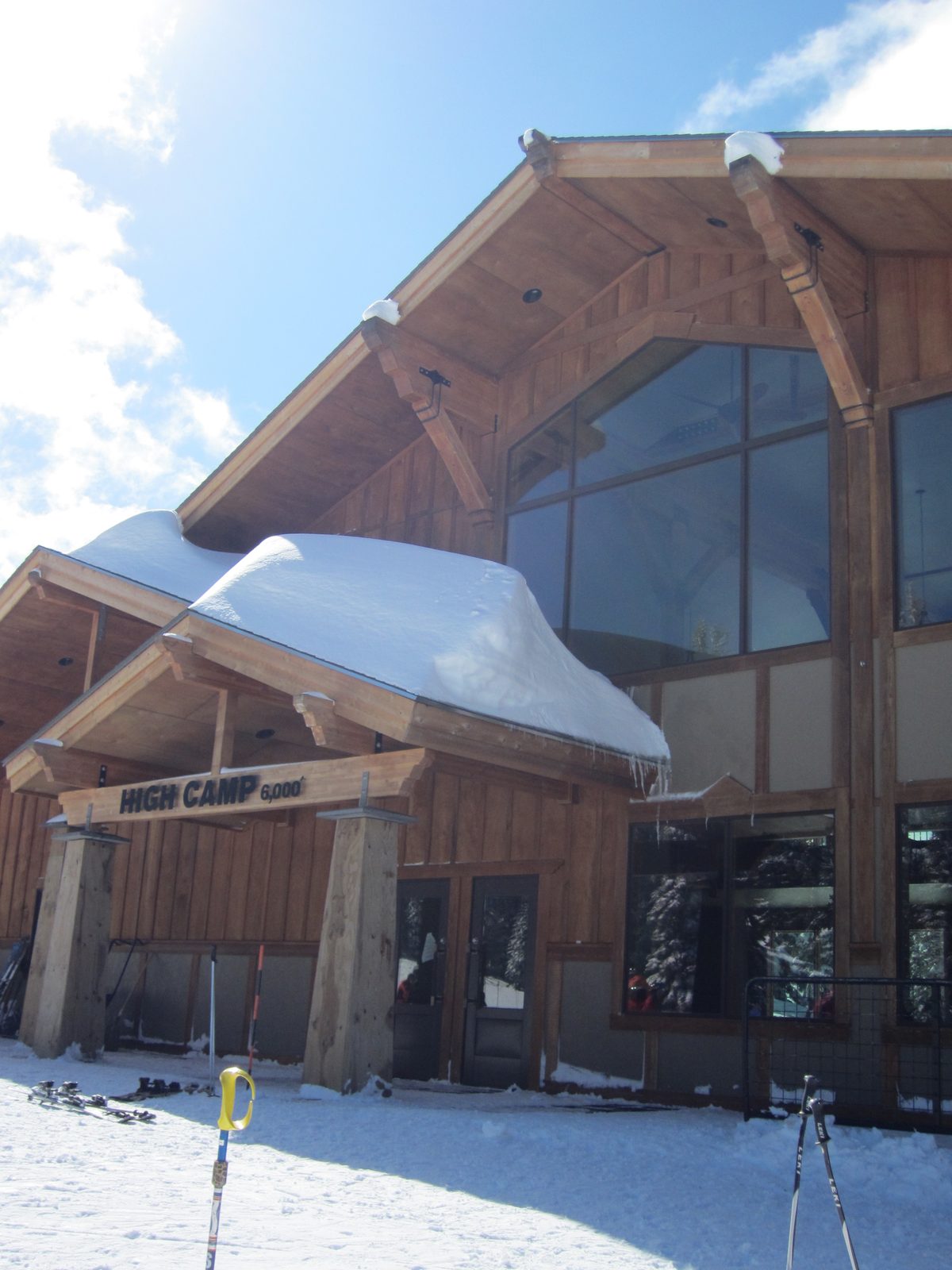 High Camp lodge (aka, our lunch spot) (photo taken later in the day).
