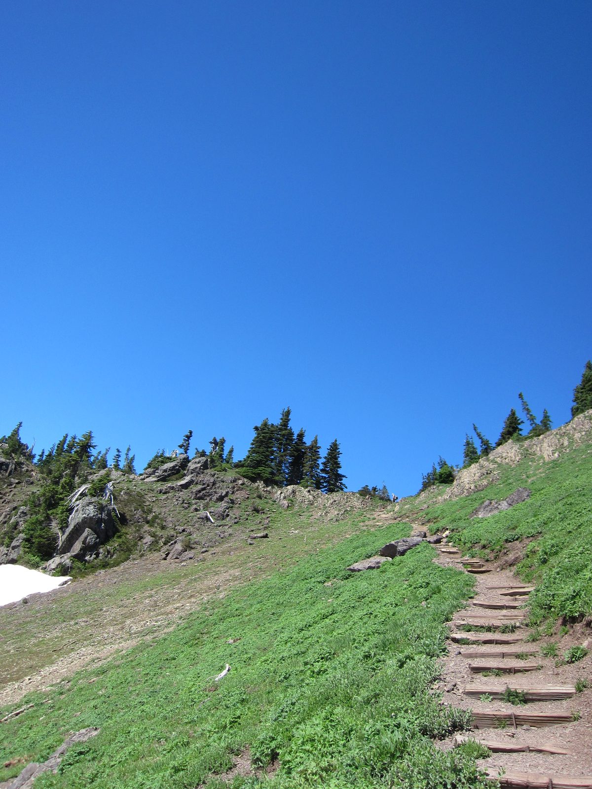 The trail is very popular and is very well developed and maintained.  I think in the...