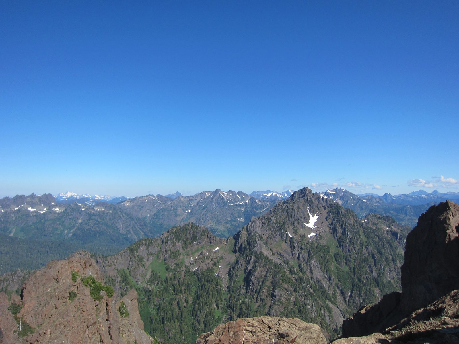 The mountains behind Mt Washington. These should look very similar to those visible in my Mt...