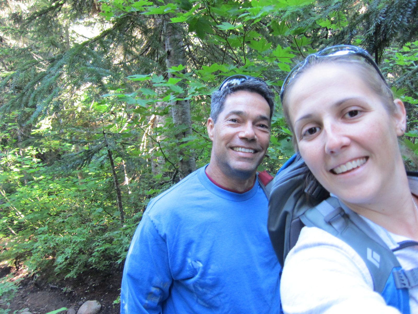 A friend and coworker from UT came to visit family in Oregon, and he and I went on a hike. 
