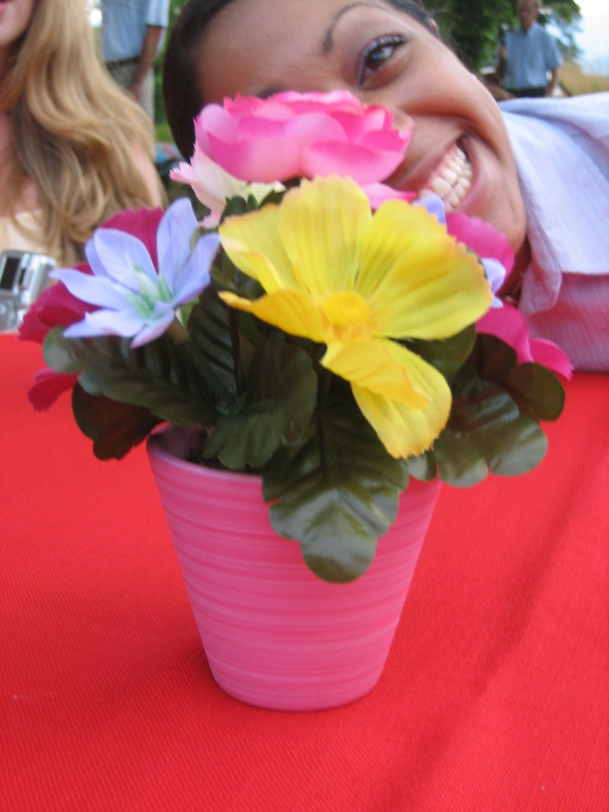 Tanya really, really liked these flower pots.  Thus, Catherine got one for her.