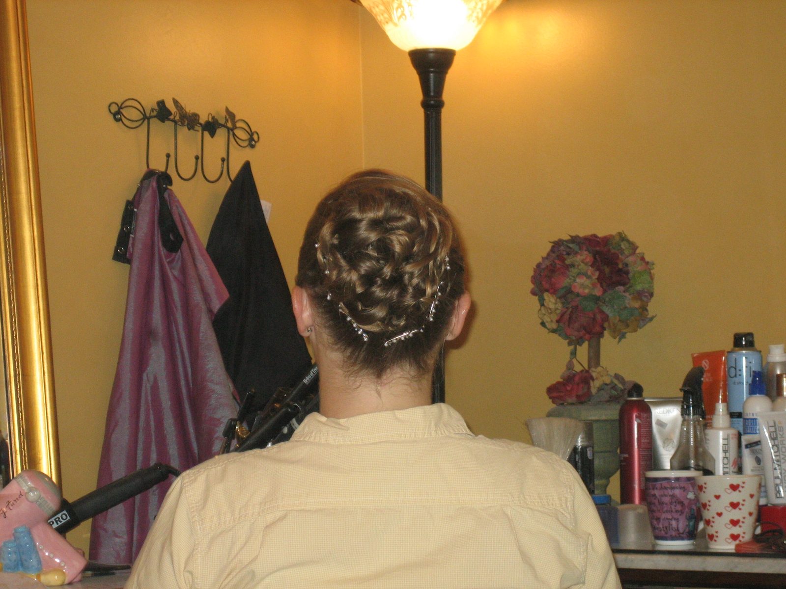 Catherine's hair (oh so pretty!).