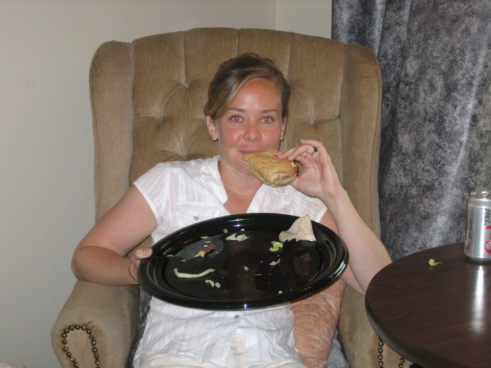 Amy was really, really hungry.