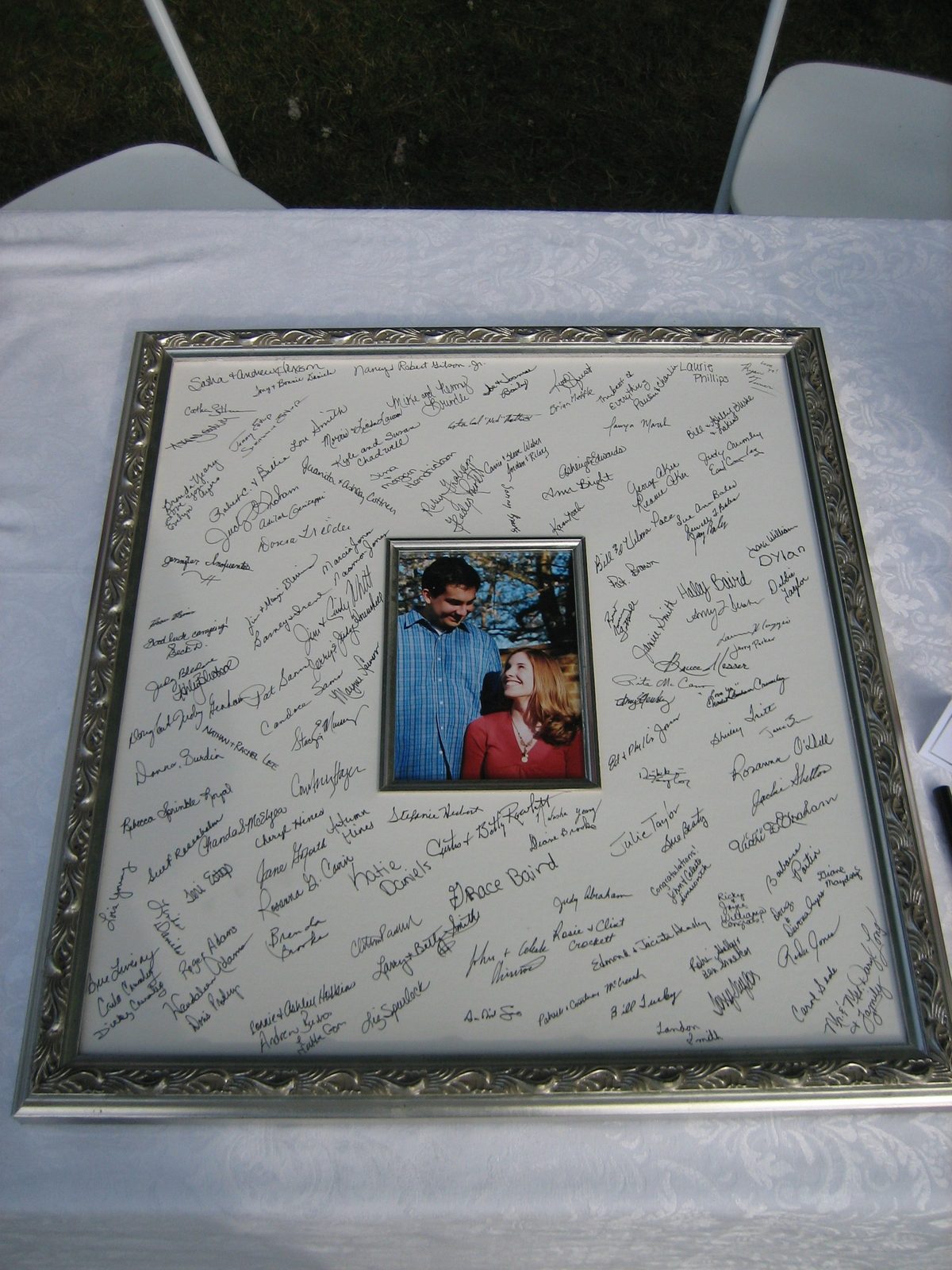 The "guest book".
