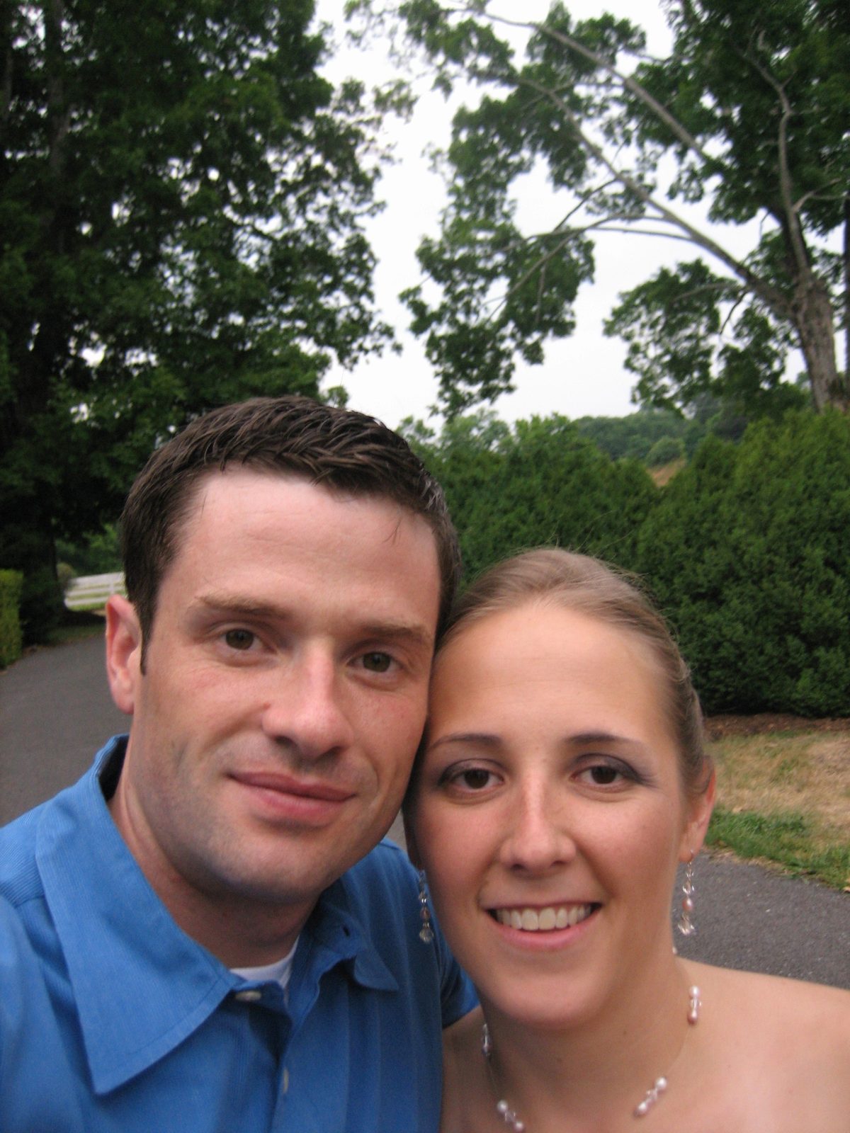 Jay and Catherine, self-portrait.
