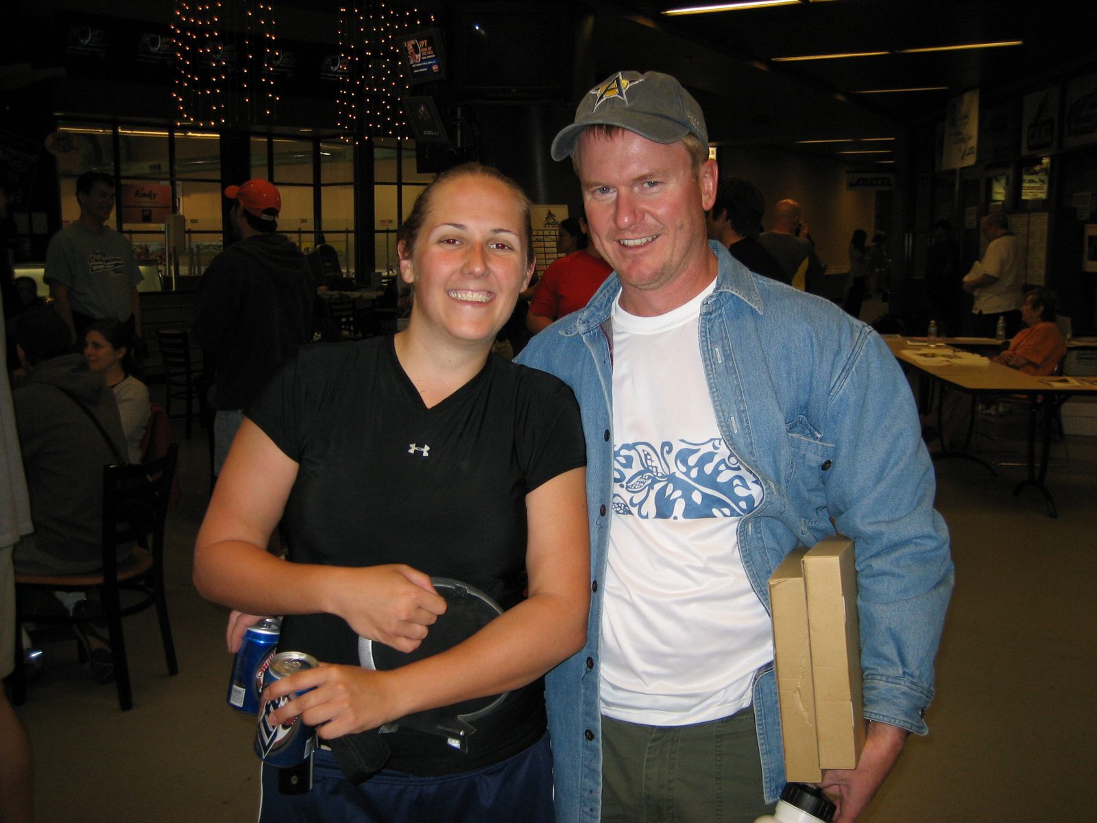 Superstar coach Guy + superstar player Catherine