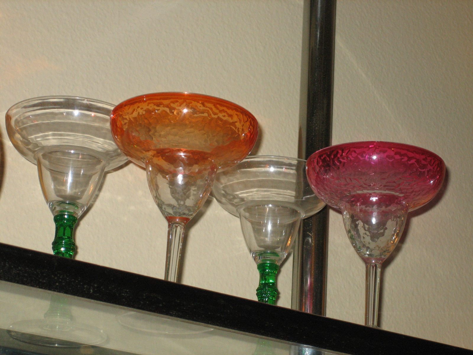 Margarita glasses from Kelly ... two years ago?