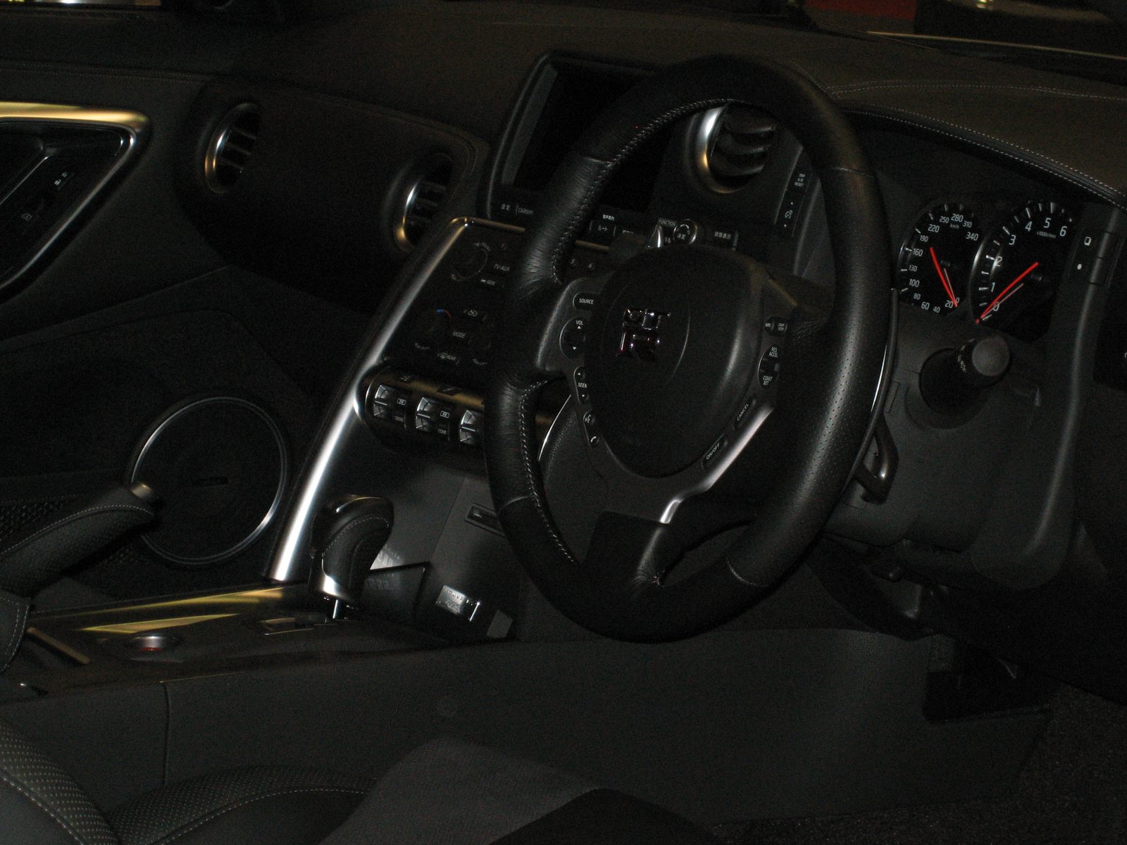Inside - it was a Japanese edition, with the driver on the right.