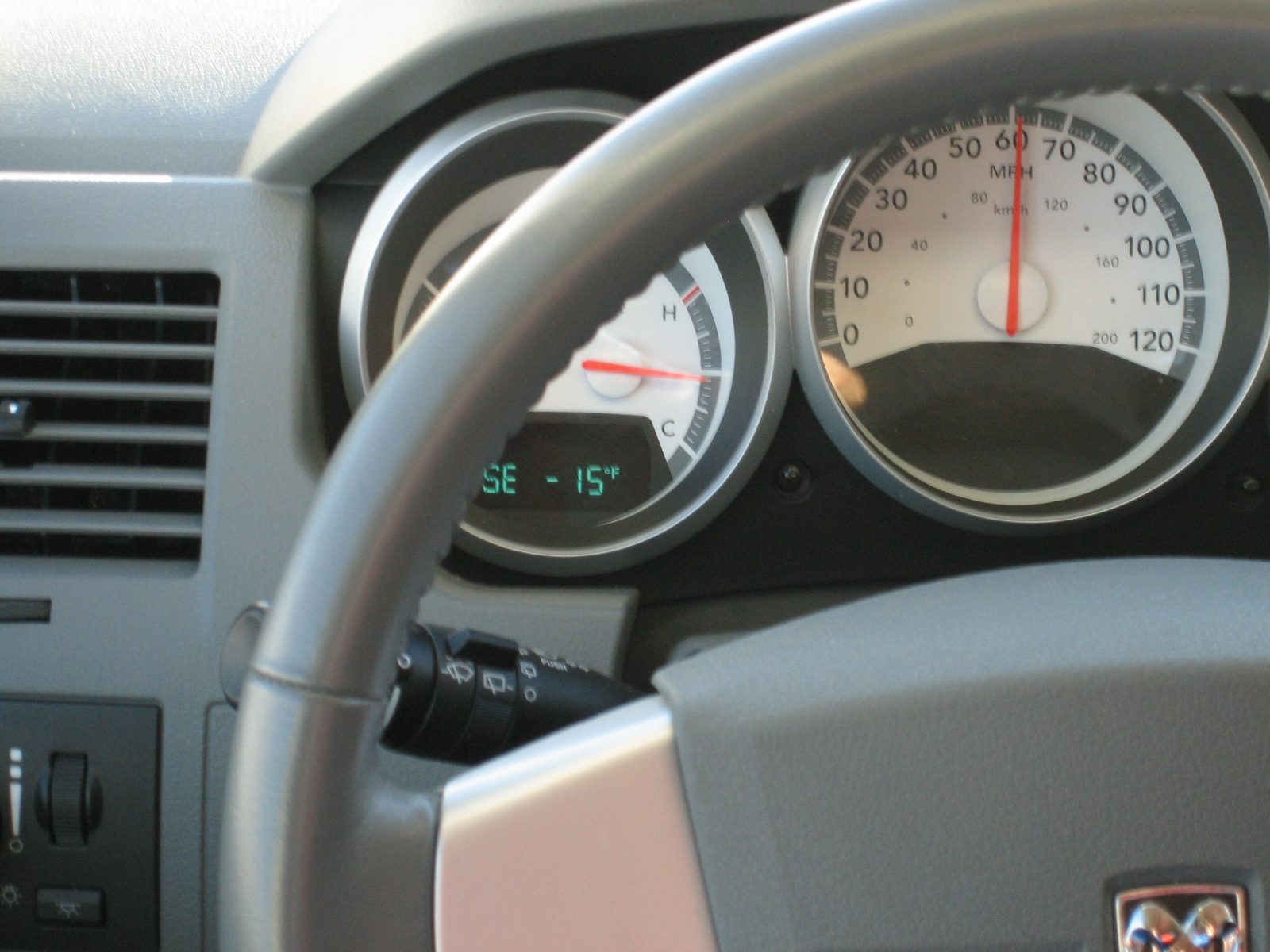 ... until it got to -15.  Brr.