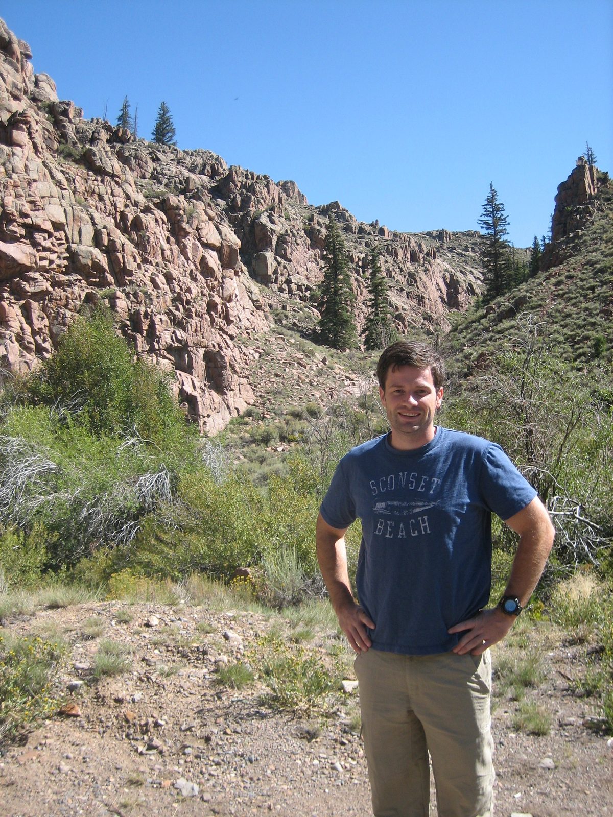 We didn't take the most direct route to Gunnison, but we sure did get to go through some pretty areas...