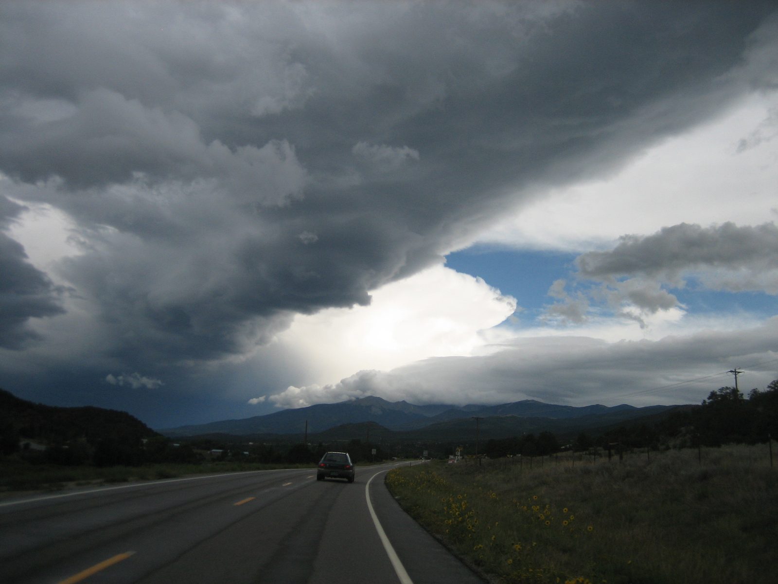 A fun view of different weather systems