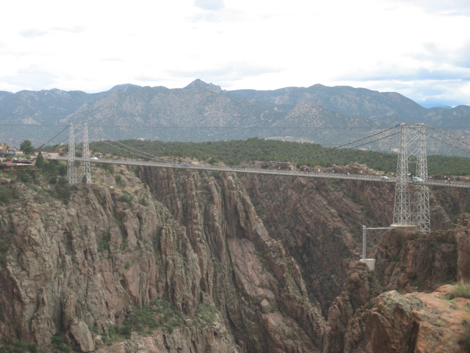 Yay, a bridge!  Totally ruined by commercialism.