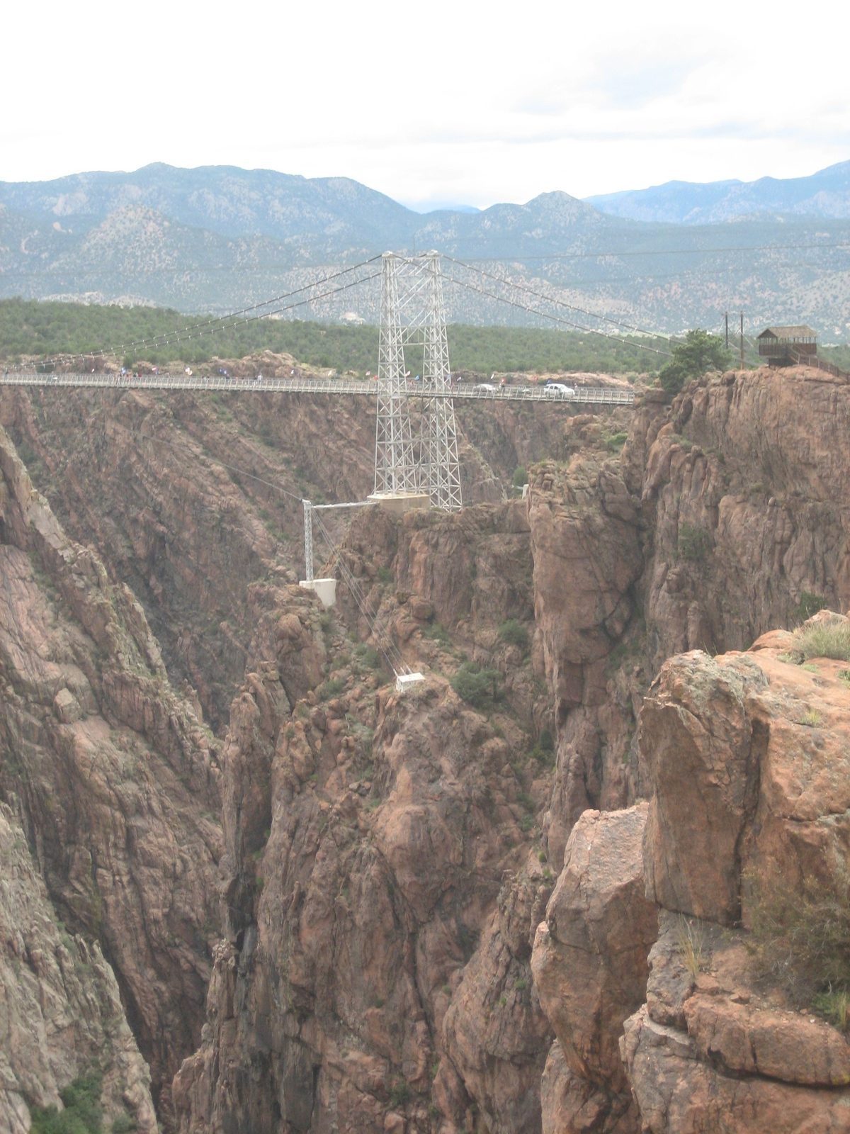 The bridge, from afar.