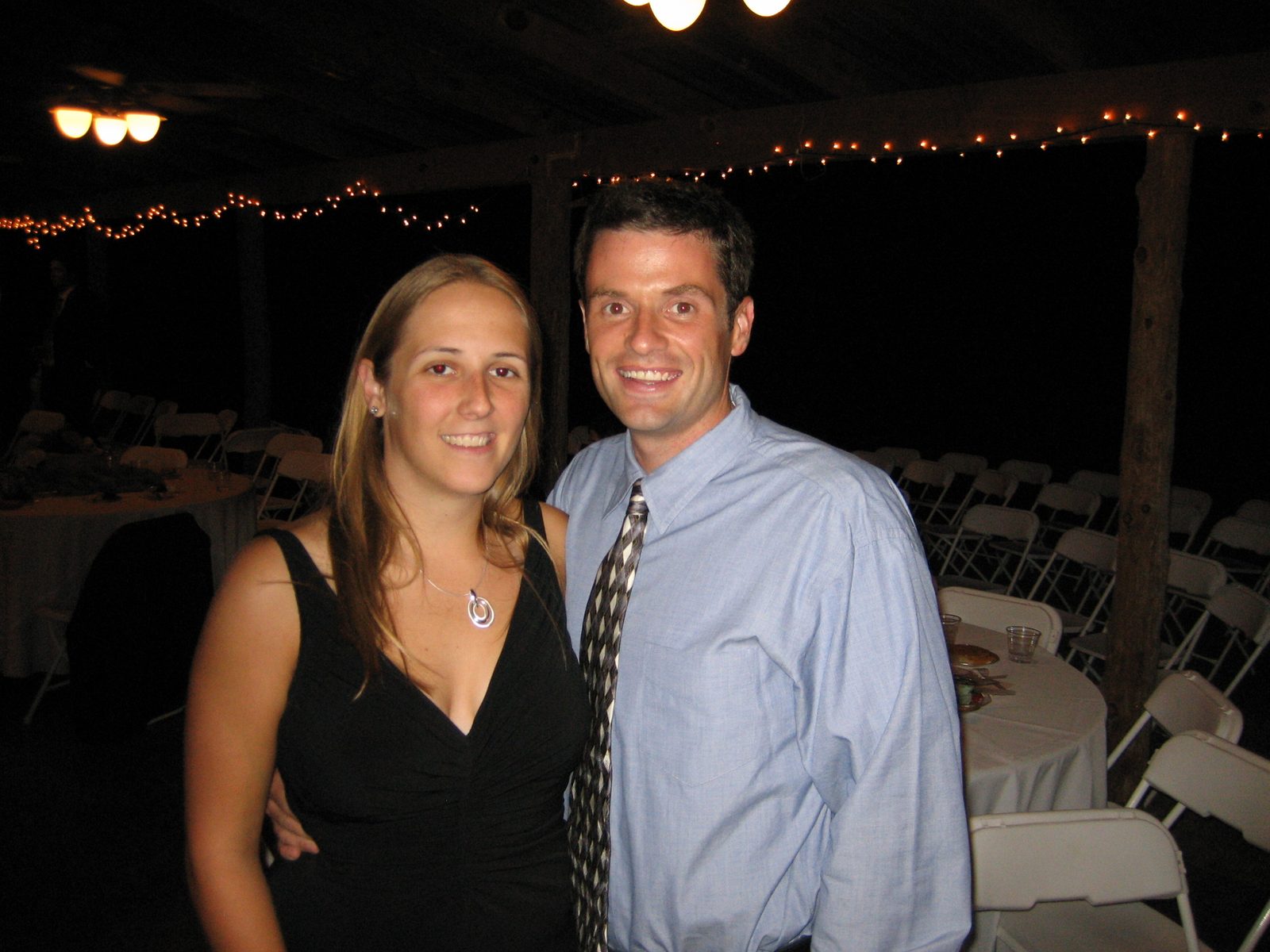 Catherine and Jay at said wedding
