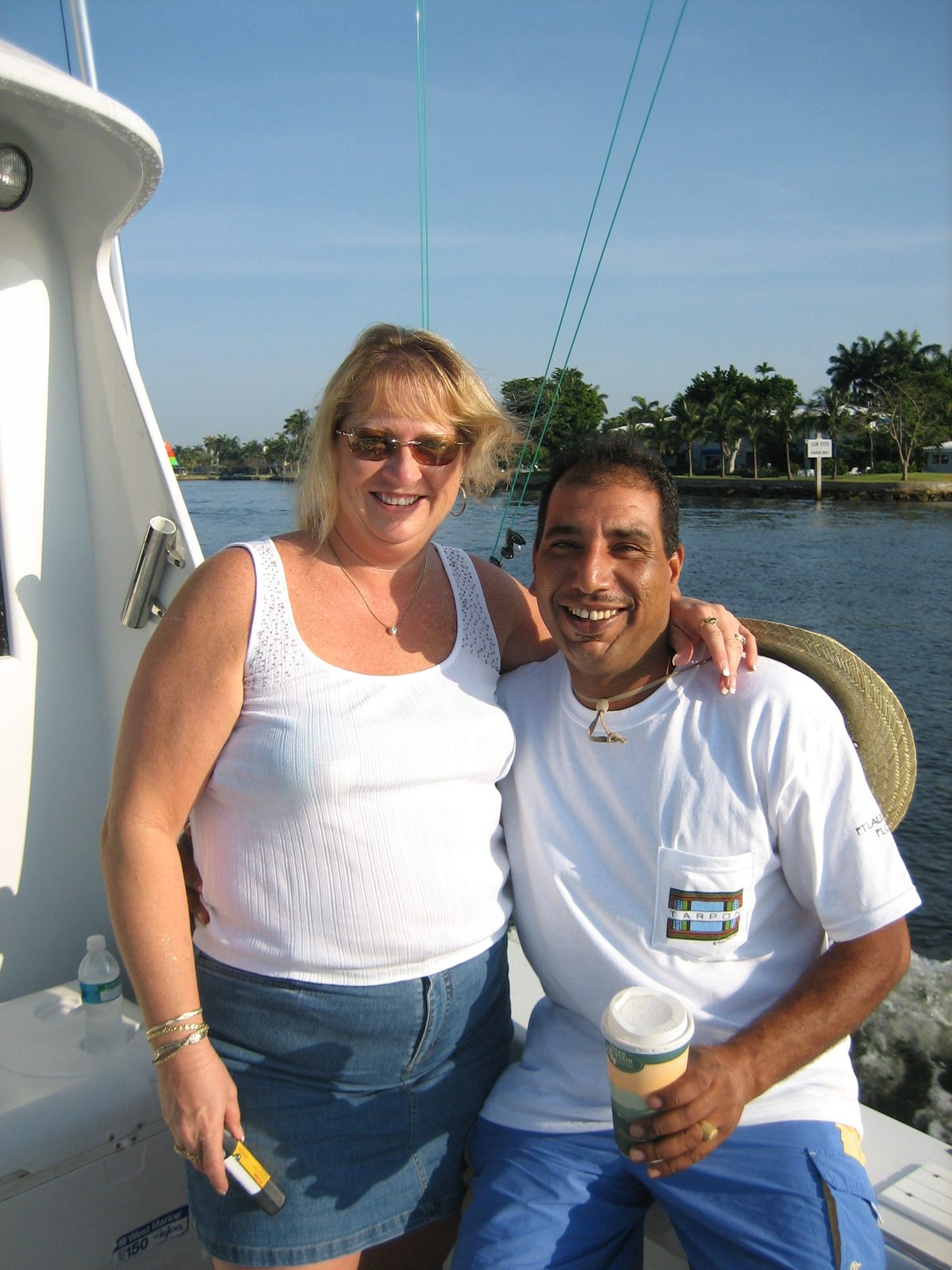 The other two people on the boat with us (plus the crew, I suppose)