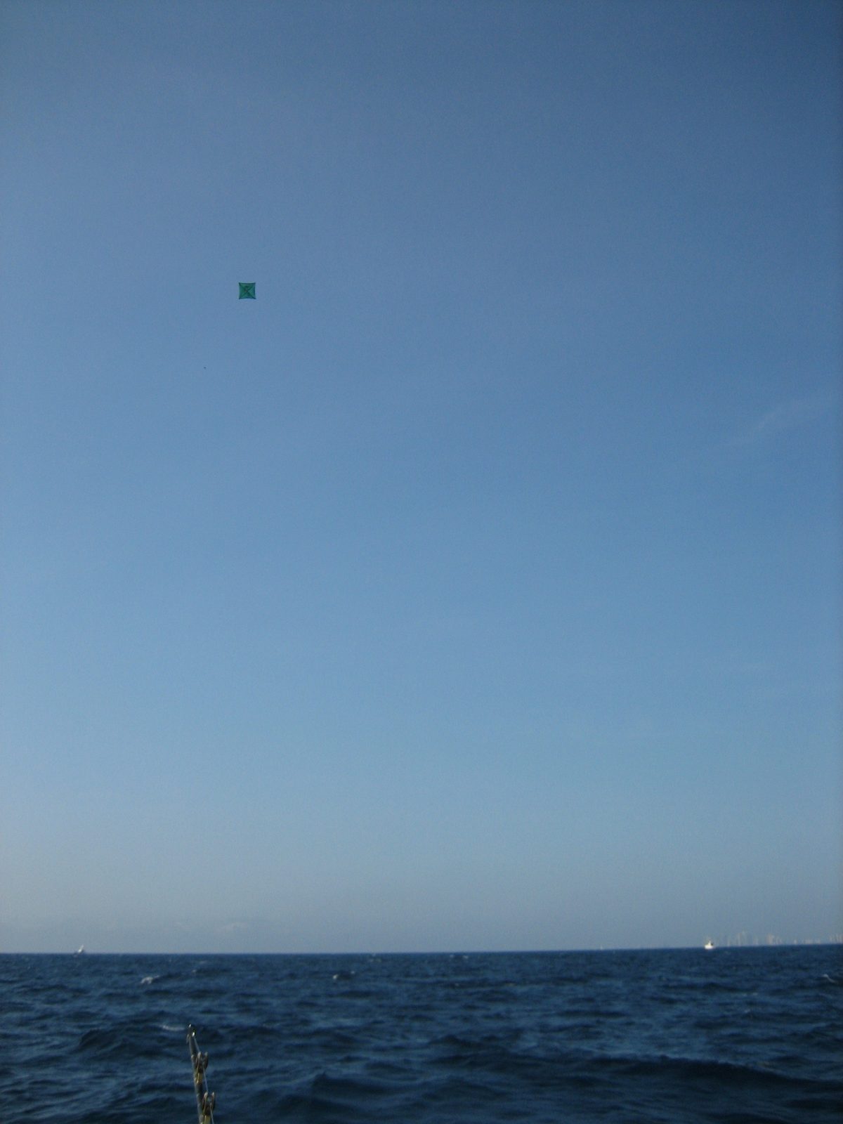 The kite, far away