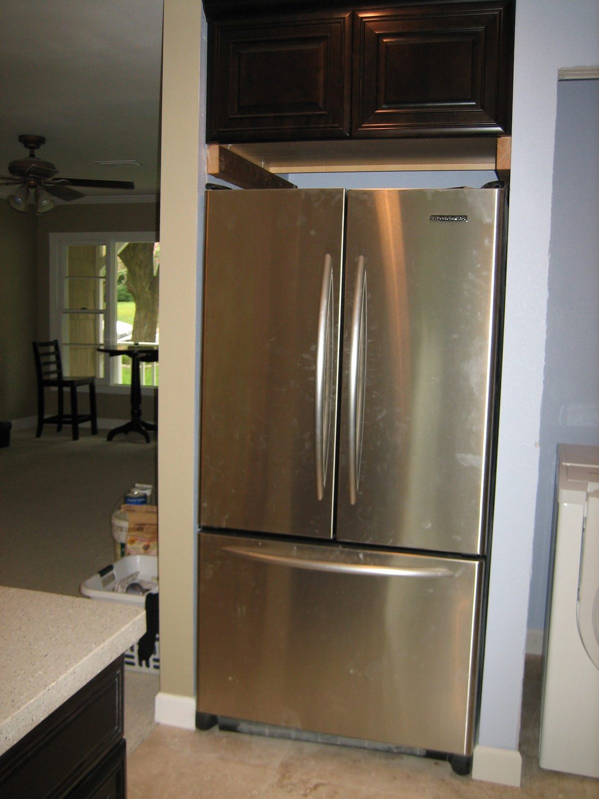 Fridge and storage 