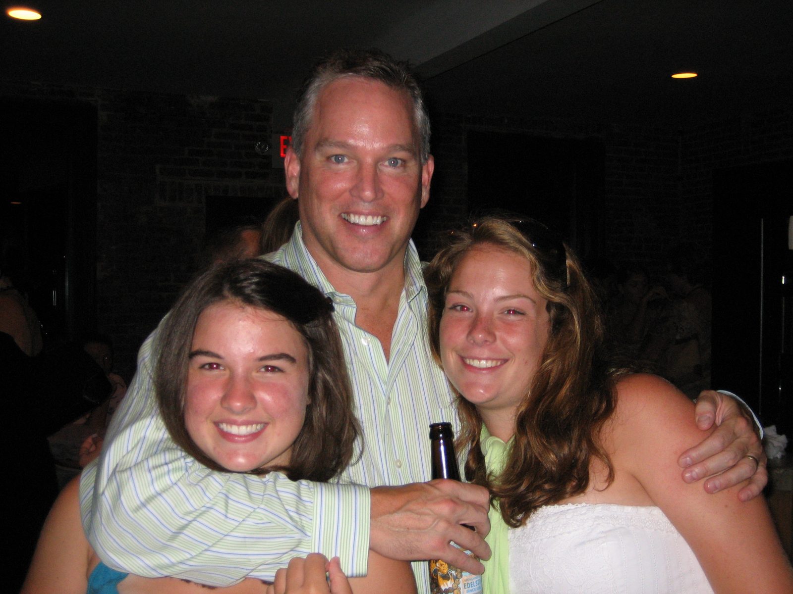 Art Brown and his two lovely daughters