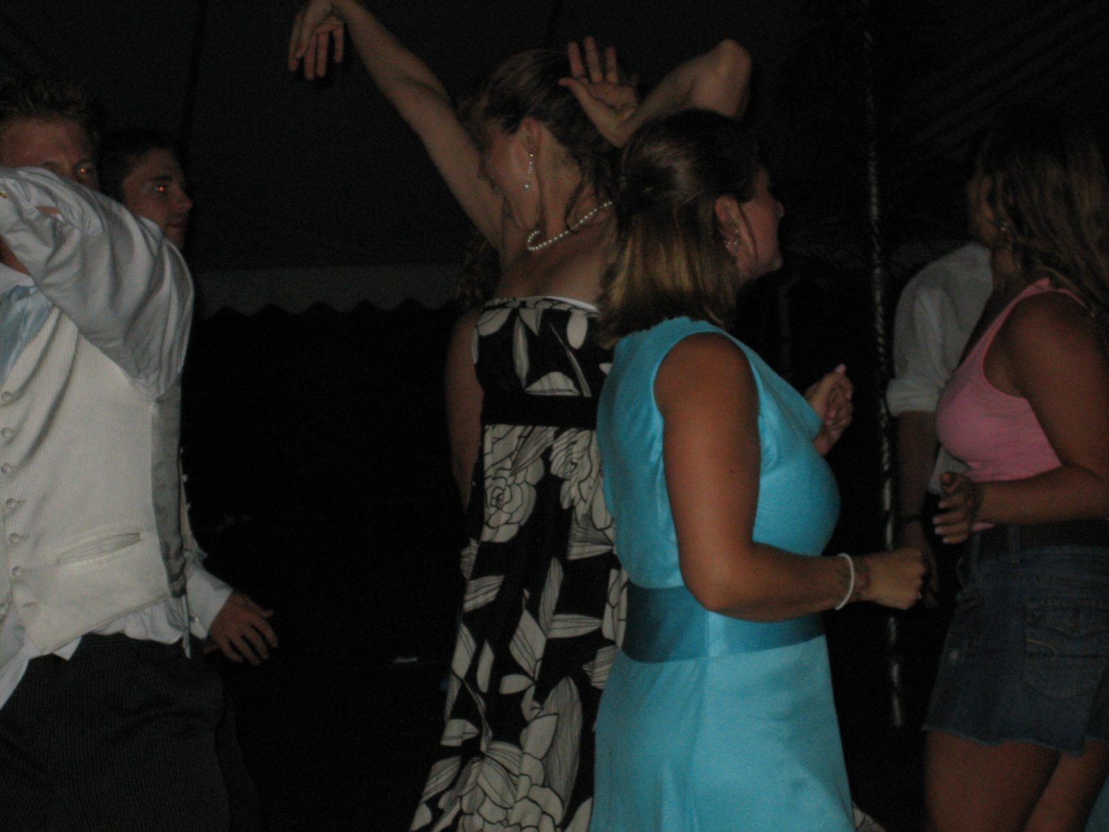 Megan, dancing.  Awesomely.