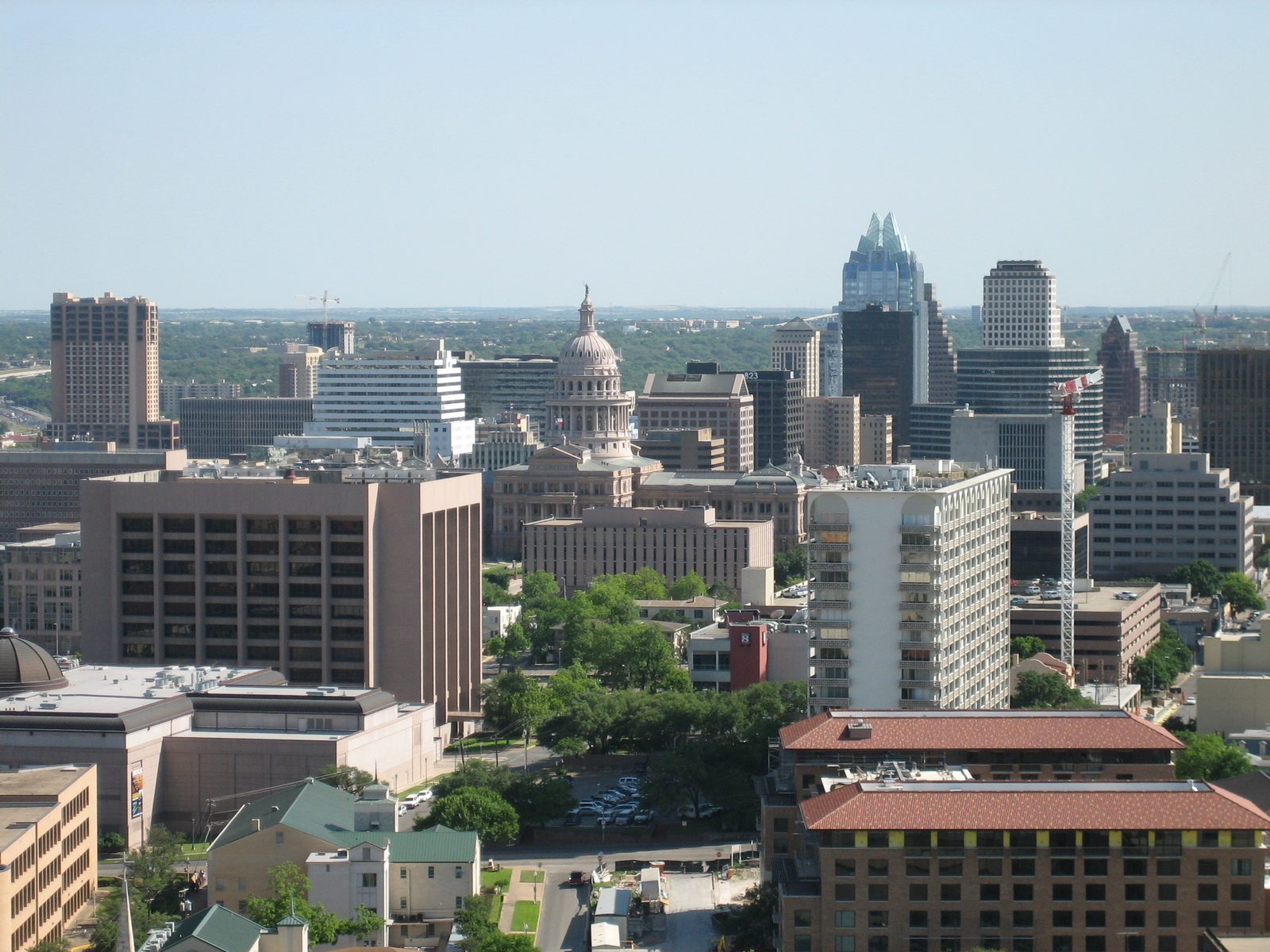 More downtown -- capital, Frost Tower