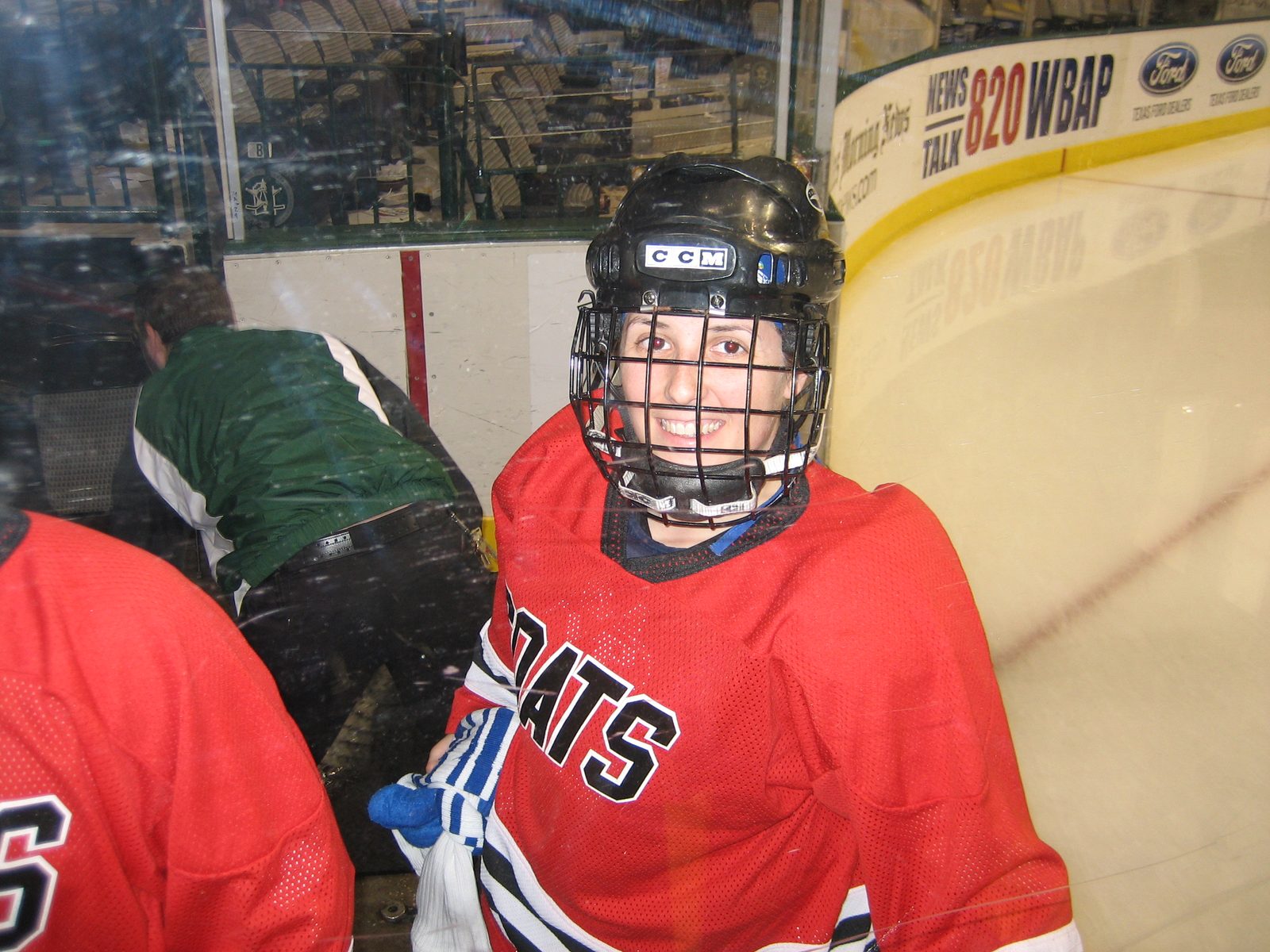 Off to play on Dallas Stars ice!