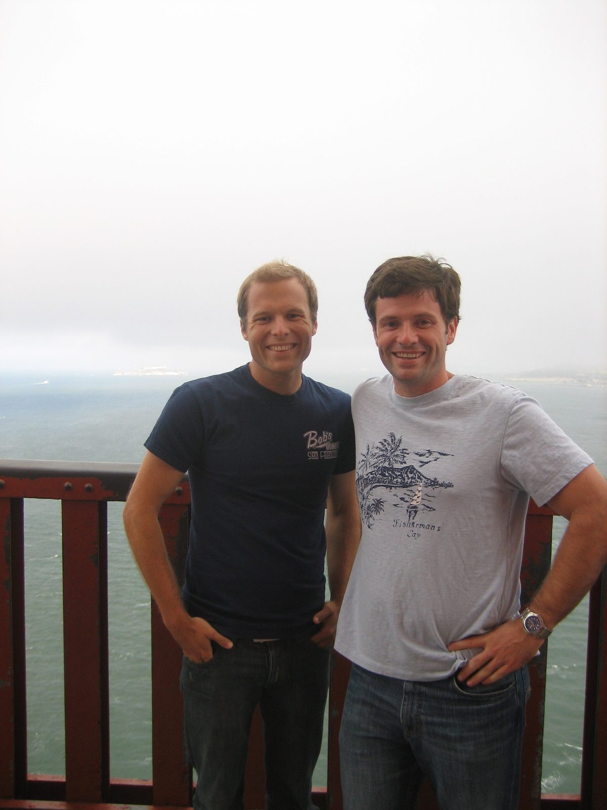 John and Jay at Bridge Tower #1.