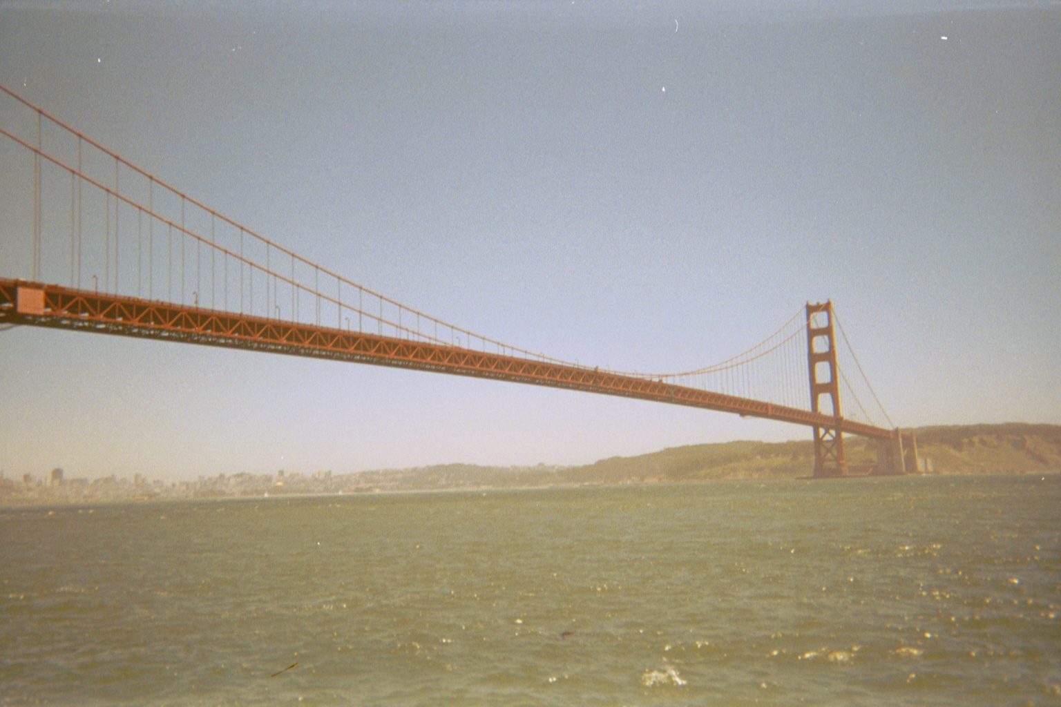 Or maybe it was just a hazy day.