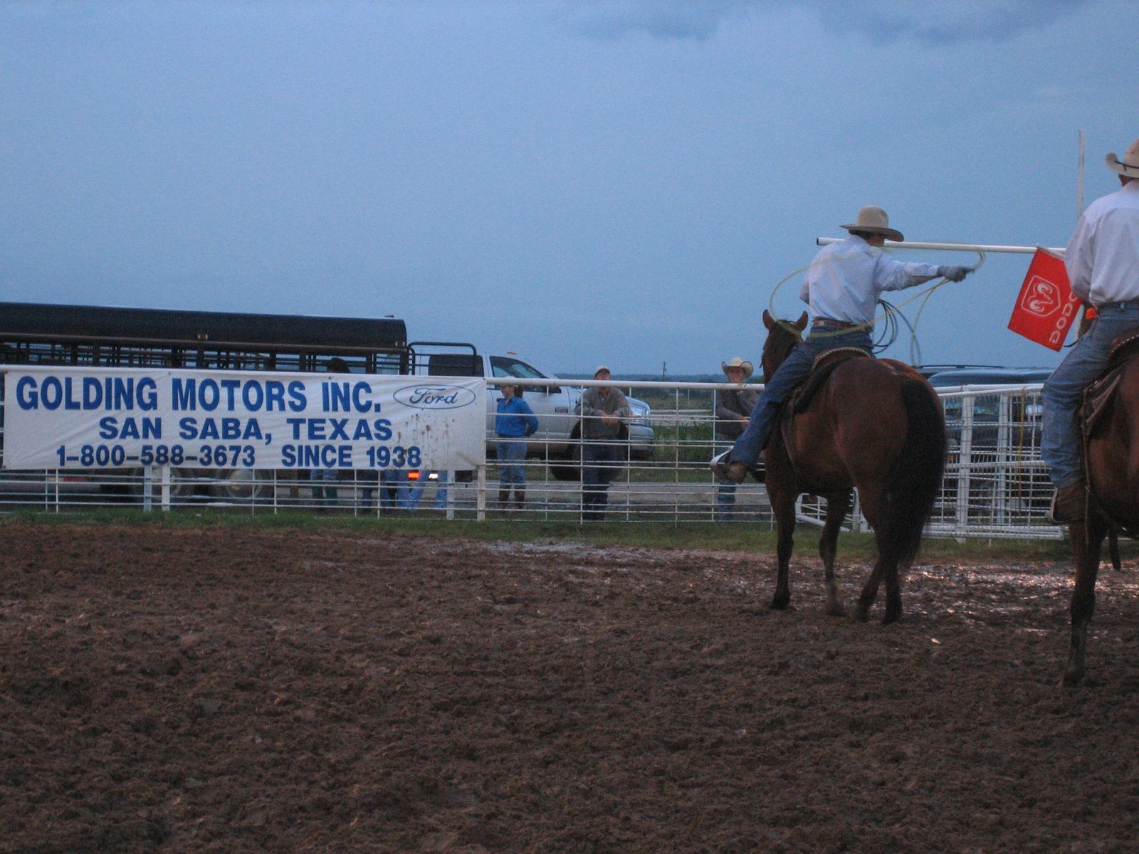 So many of the ropers worked so hard to warm up and get ready and then BAM! missed on the first...