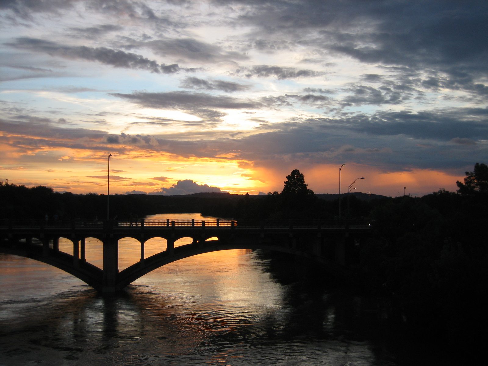 And then the sun really began to set...