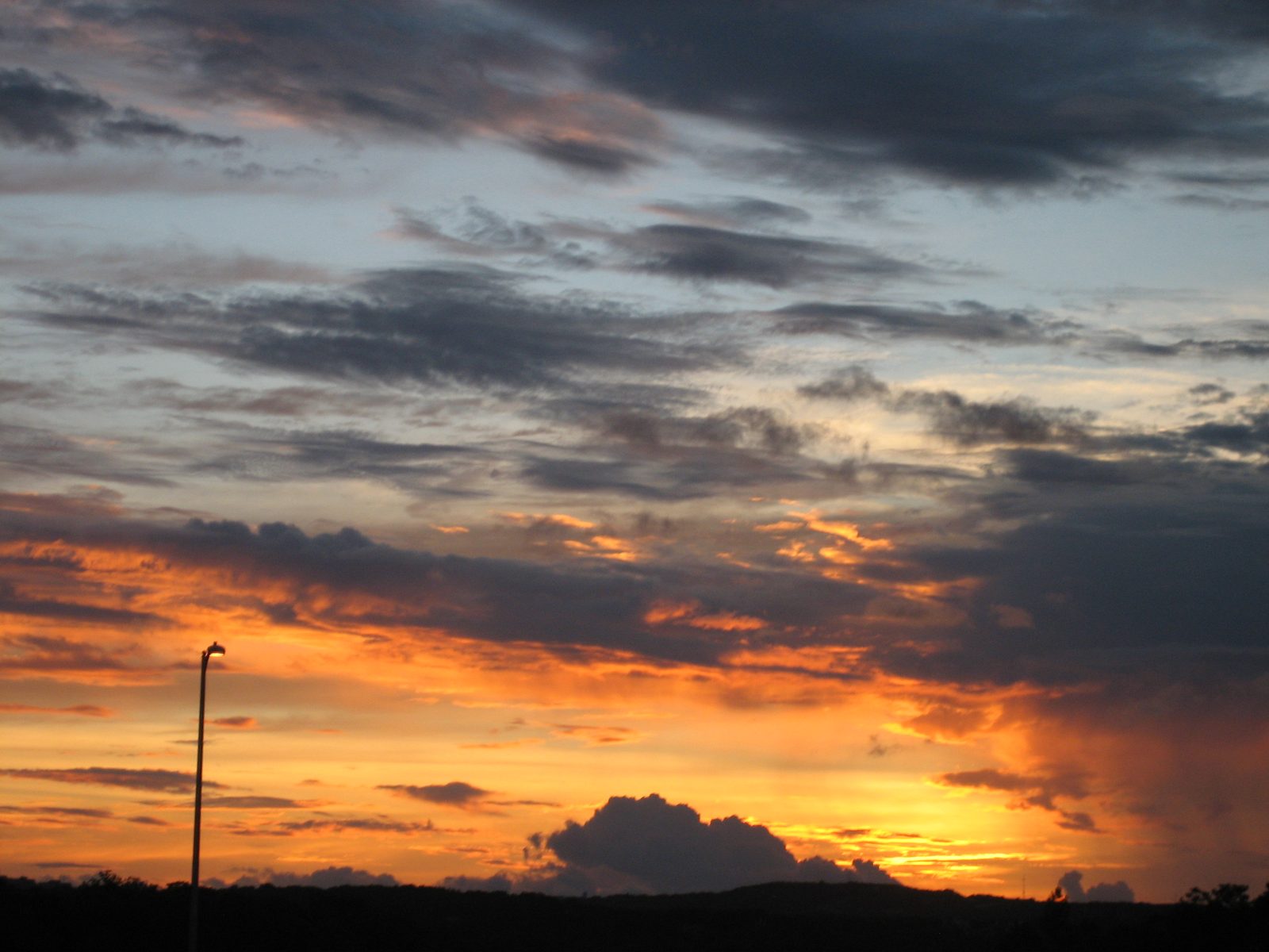 The sky was just insane.