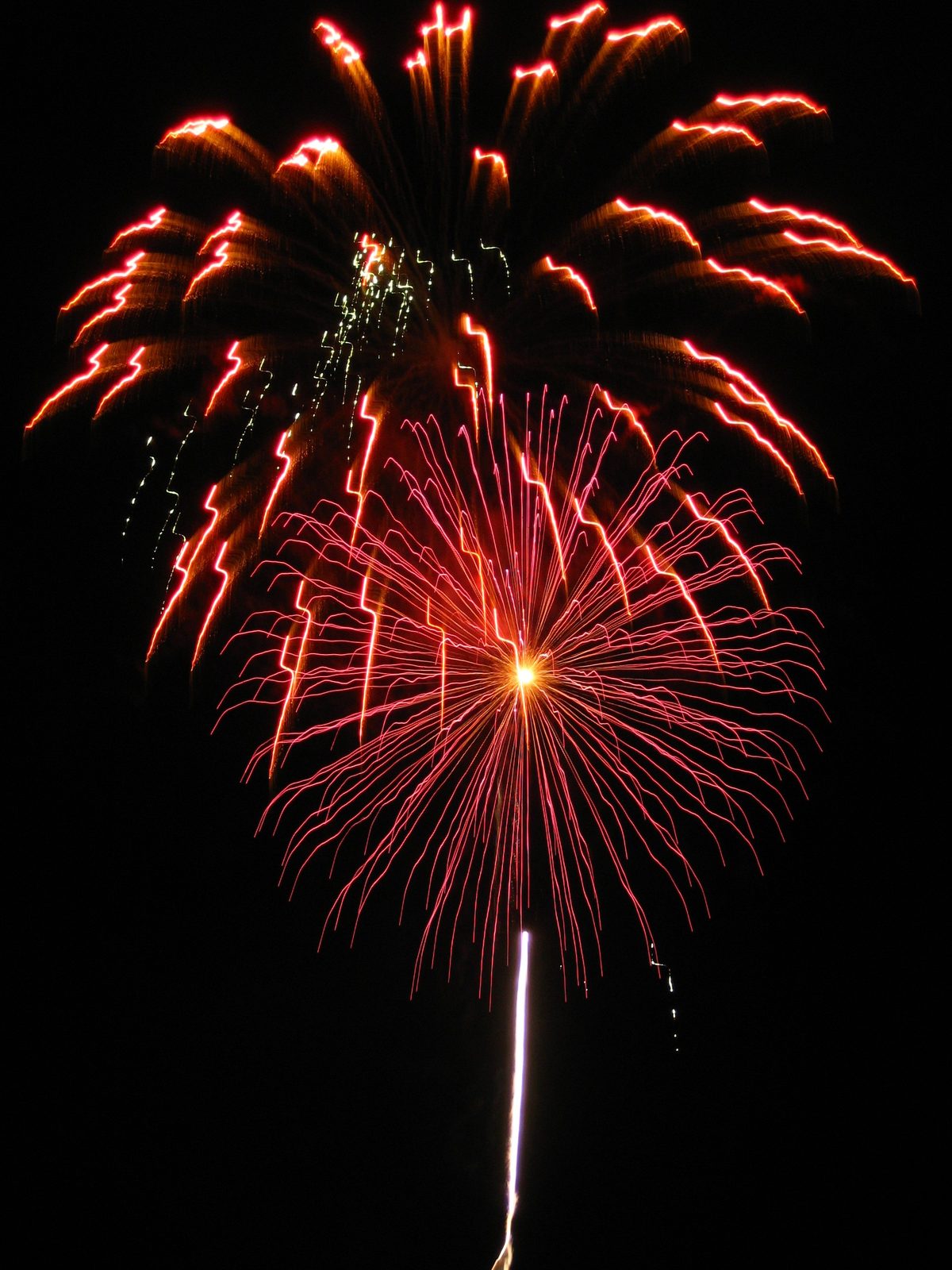 This picture isn't too awesome, but I do have a whole video of some fireworks:...