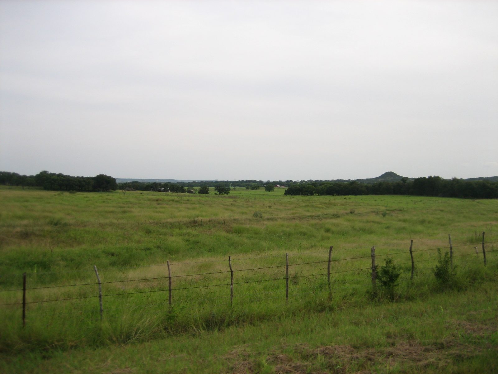 We were biking through serious fields of nothing.
