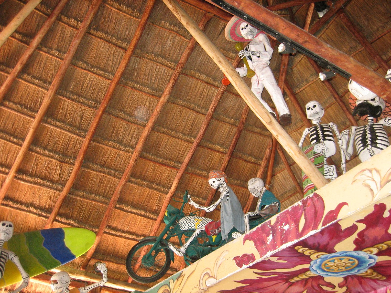 There were a lot of fake dead people.