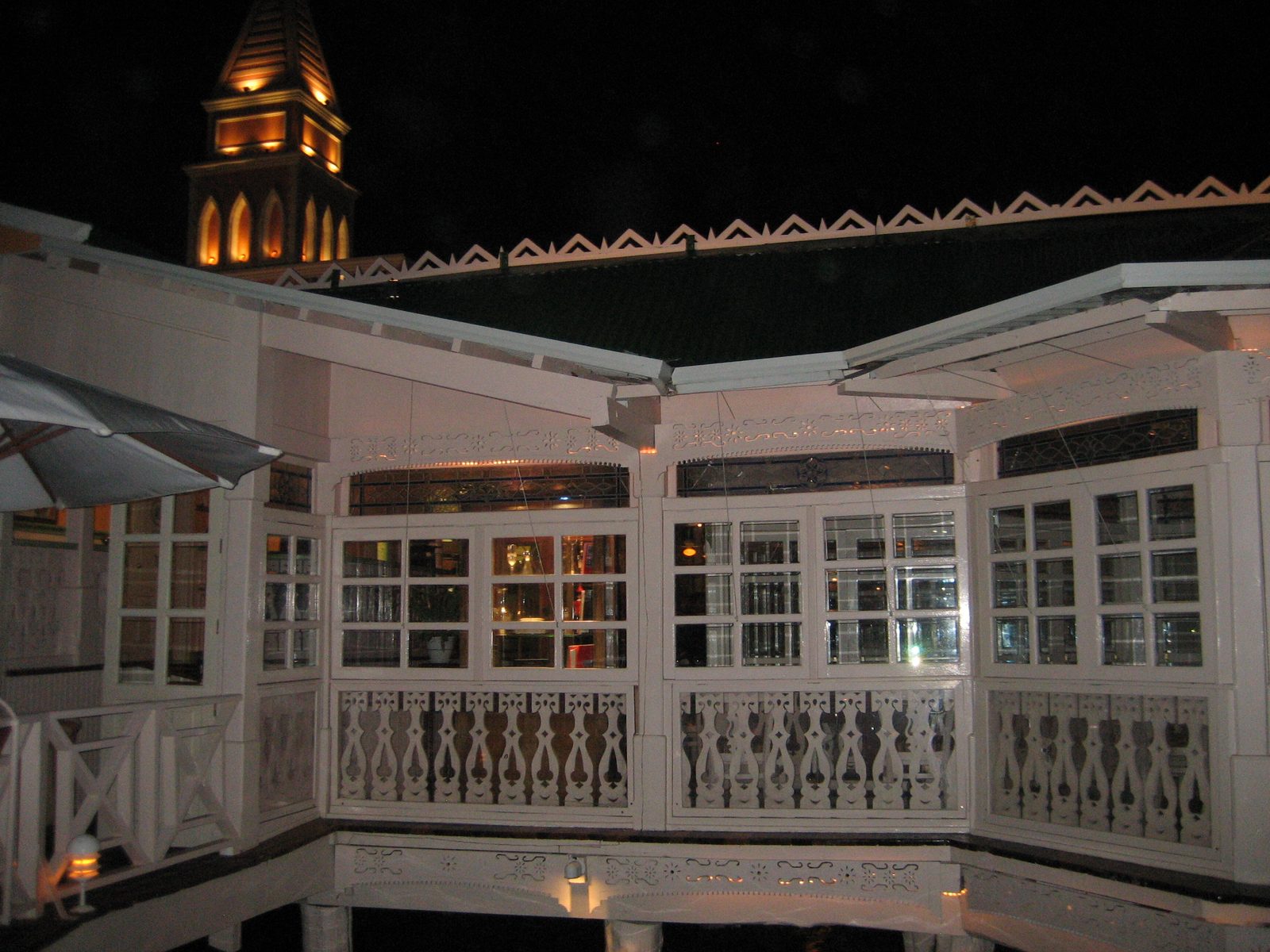 The Limoncello building was very interesting, with sections over docks and lots of windows and...