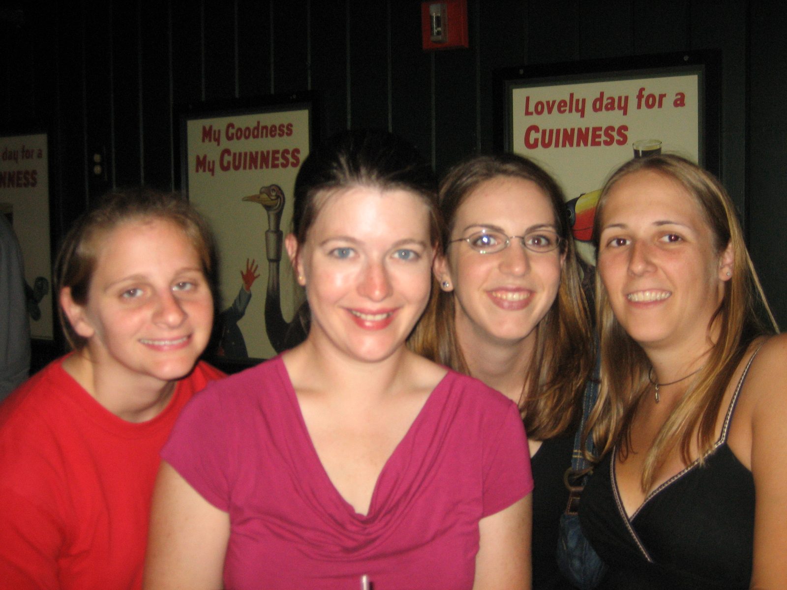 Alison, Kim, Katie, and Catherine