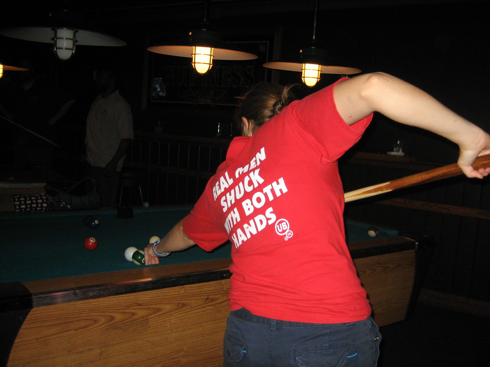 Alison's almost-dirty-but-not shirt.