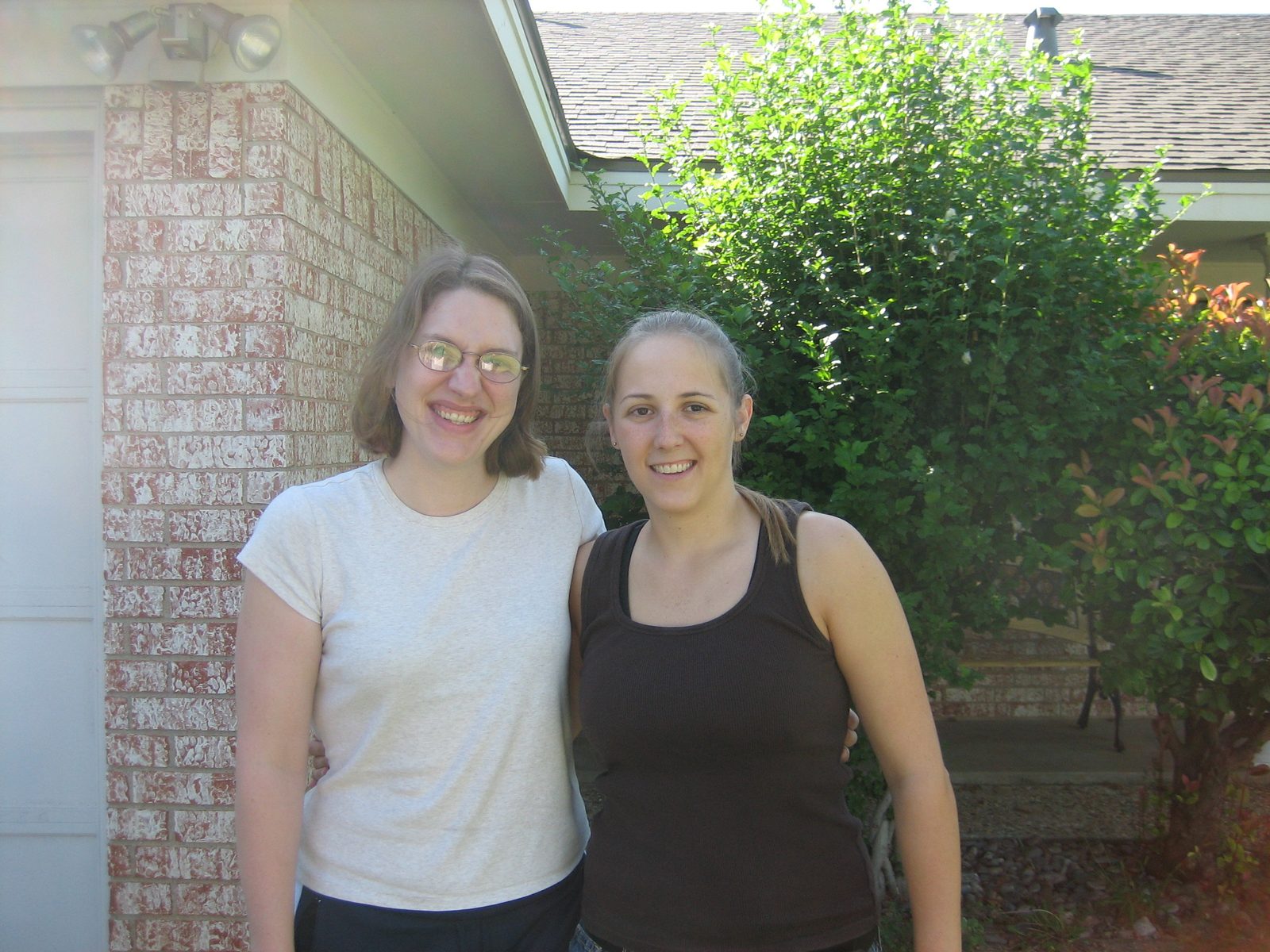 Colleen and Catherine say goodbye :(