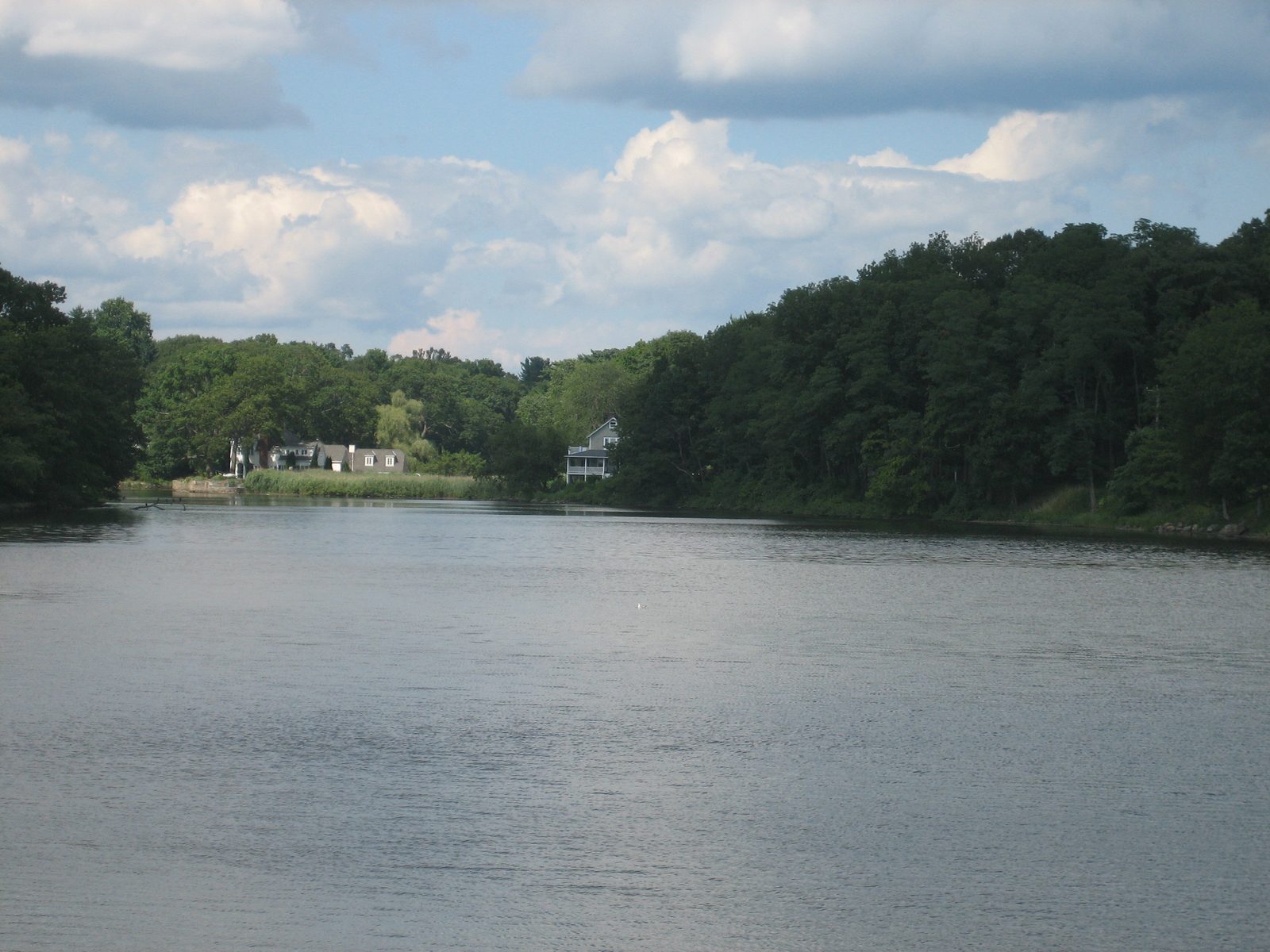 The old house location, from Ring's End Bridge