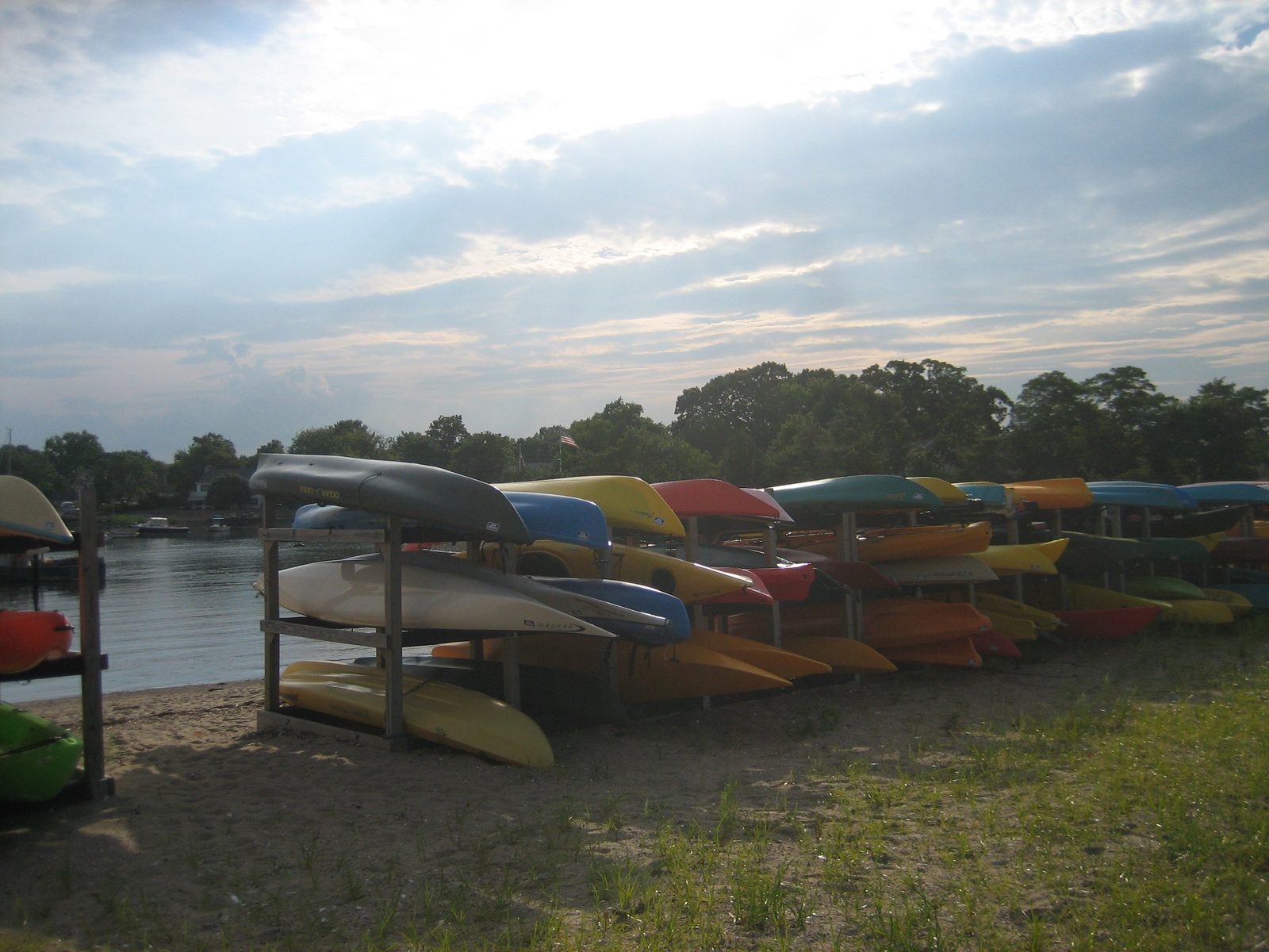 More kayaks