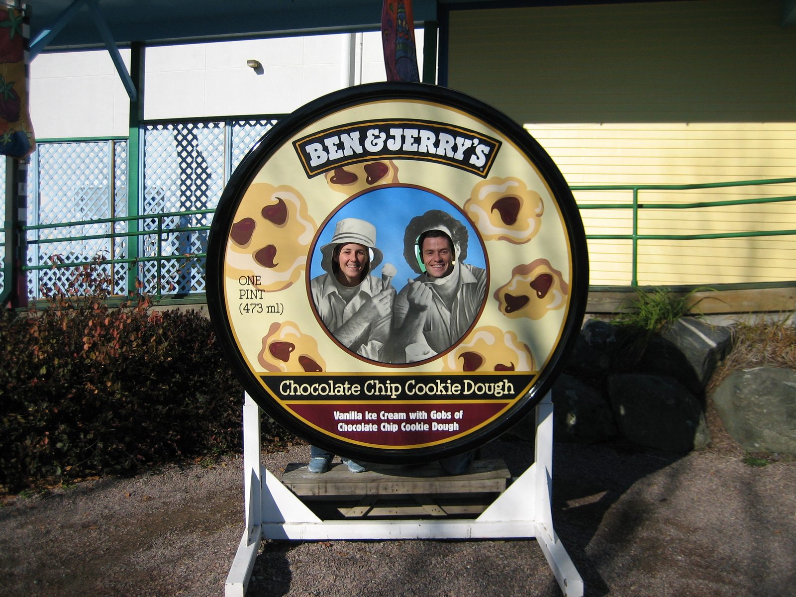 I can't remember which one is Ben and which is Jerry.