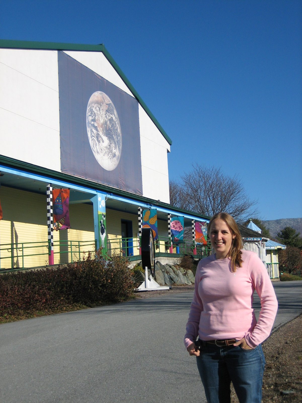 Catherine says goodbye to the factory...