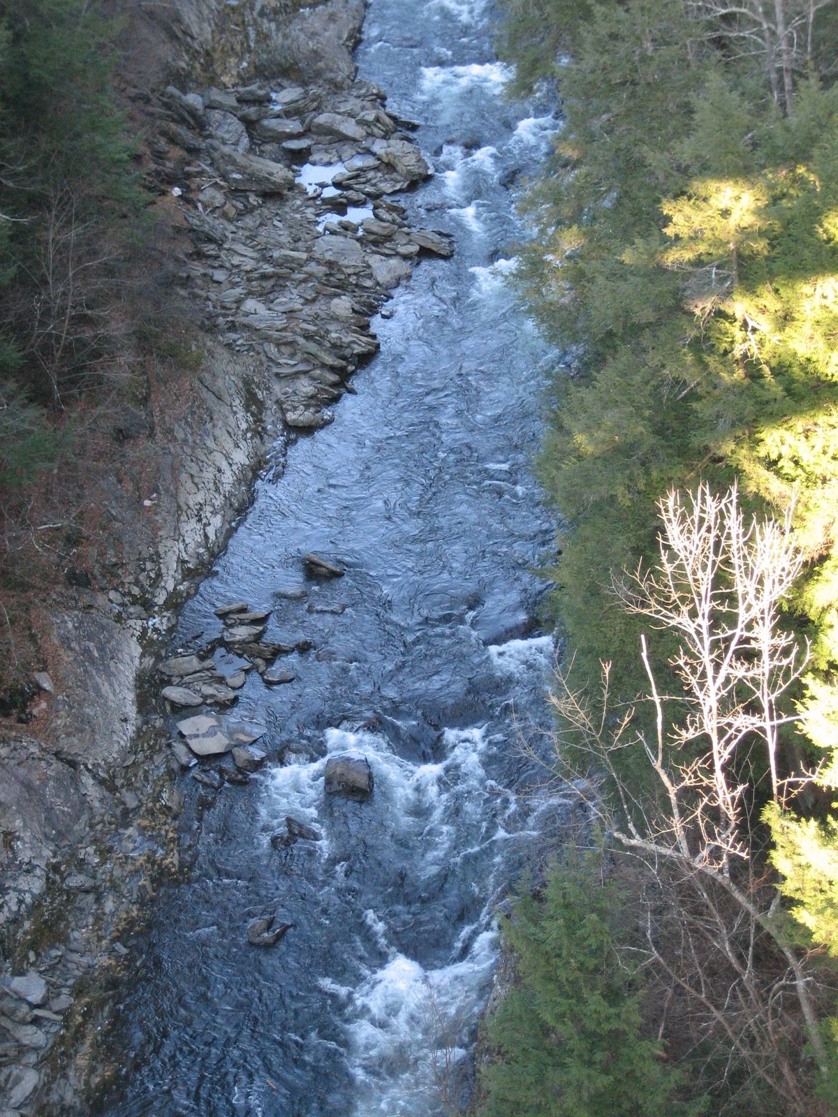 It doesn't look like an impressive river until you realize from how far above it this picture was taken.