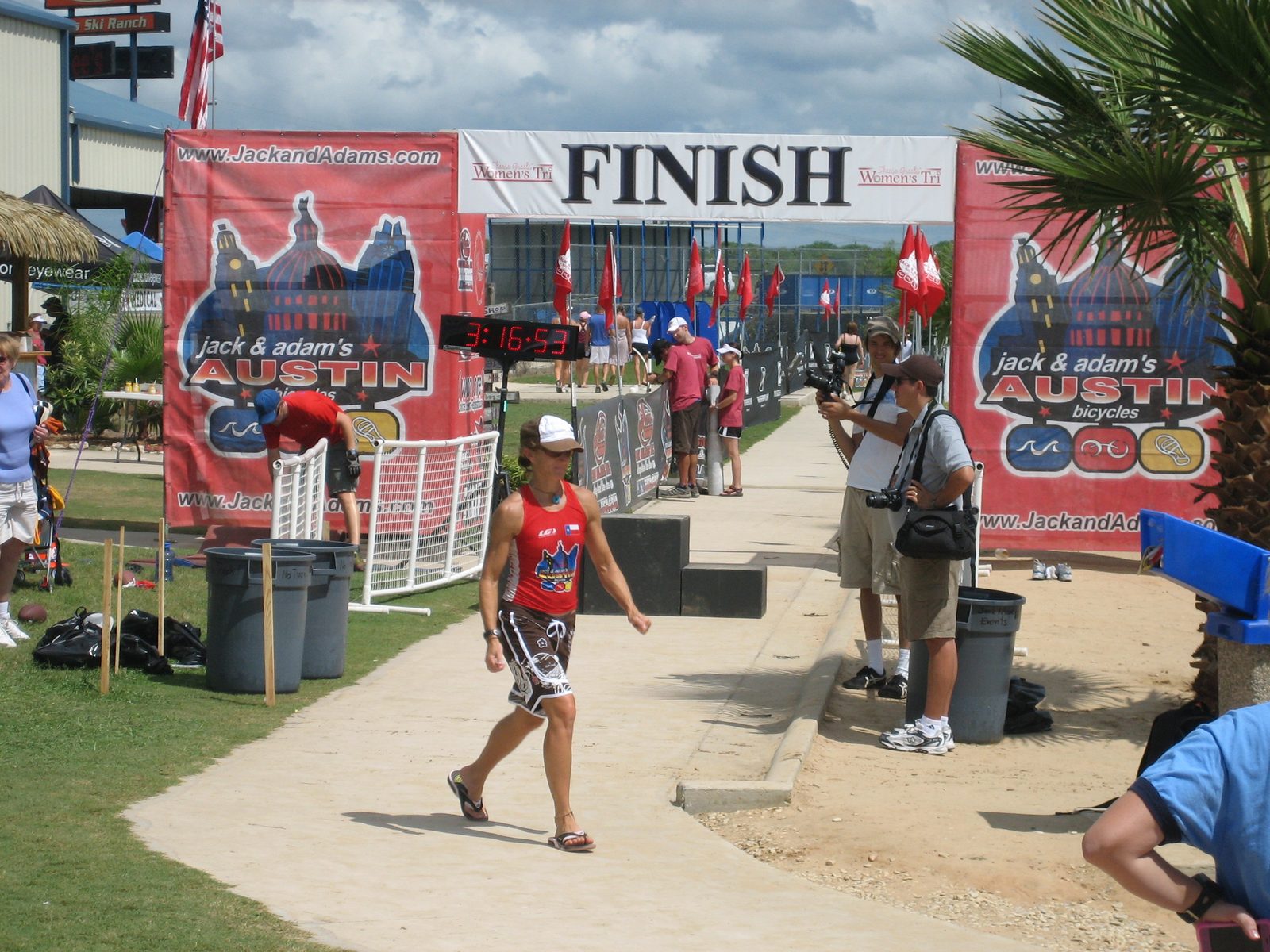 Cindy takes home first in the 40-45 age group.