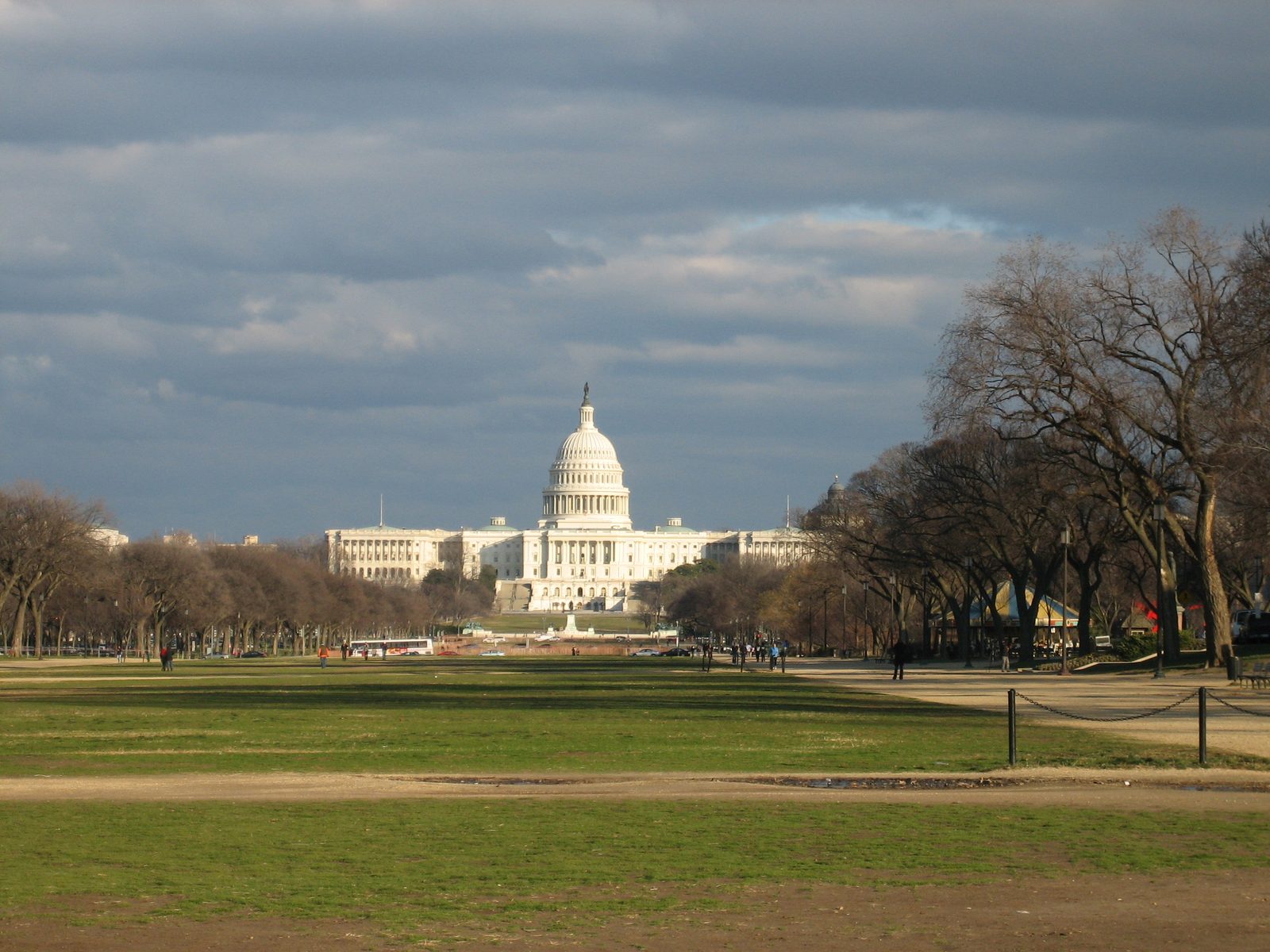 The Capitol Building, as seen from a great distance