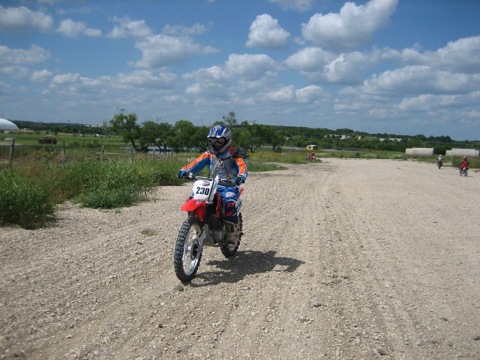 Dee tears it up in her first rides around.