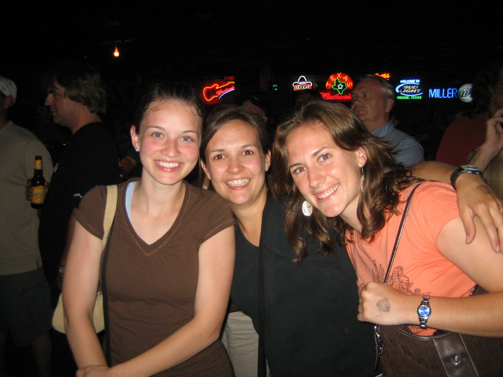 Missy, Jeana, and Carrie at Gruene Hall.