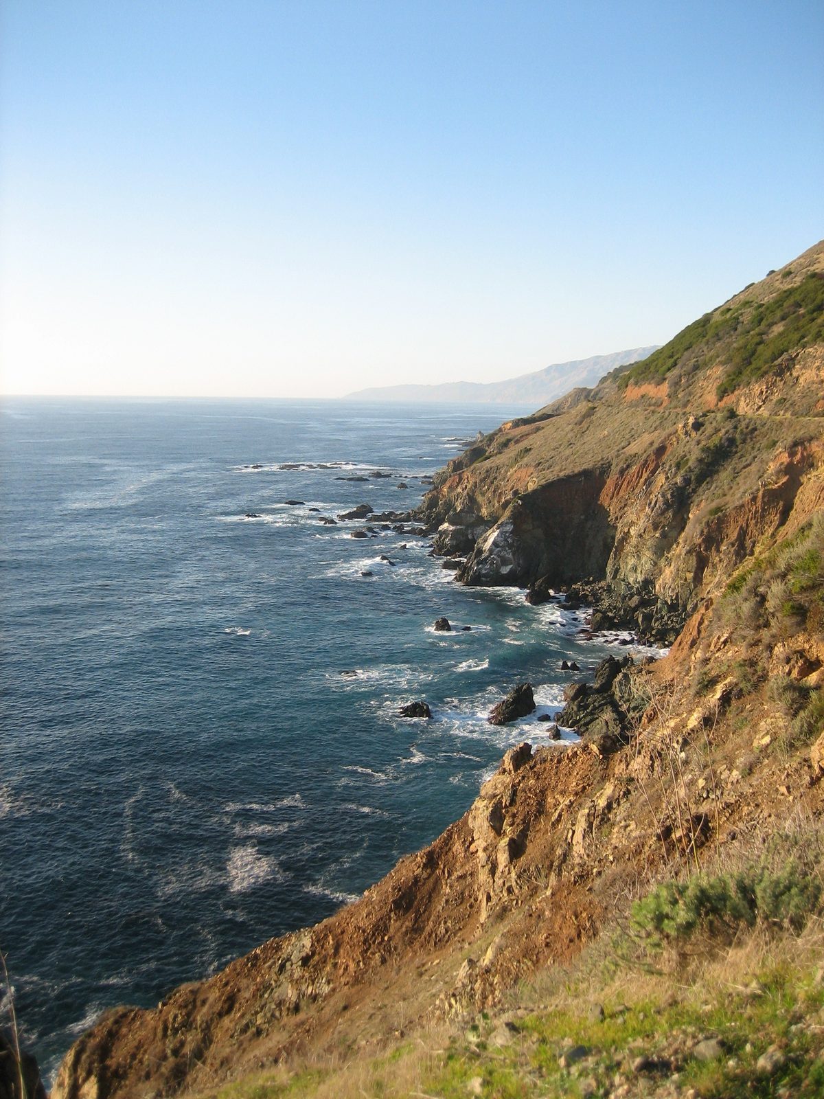 This coastline is nothing if not rugged.